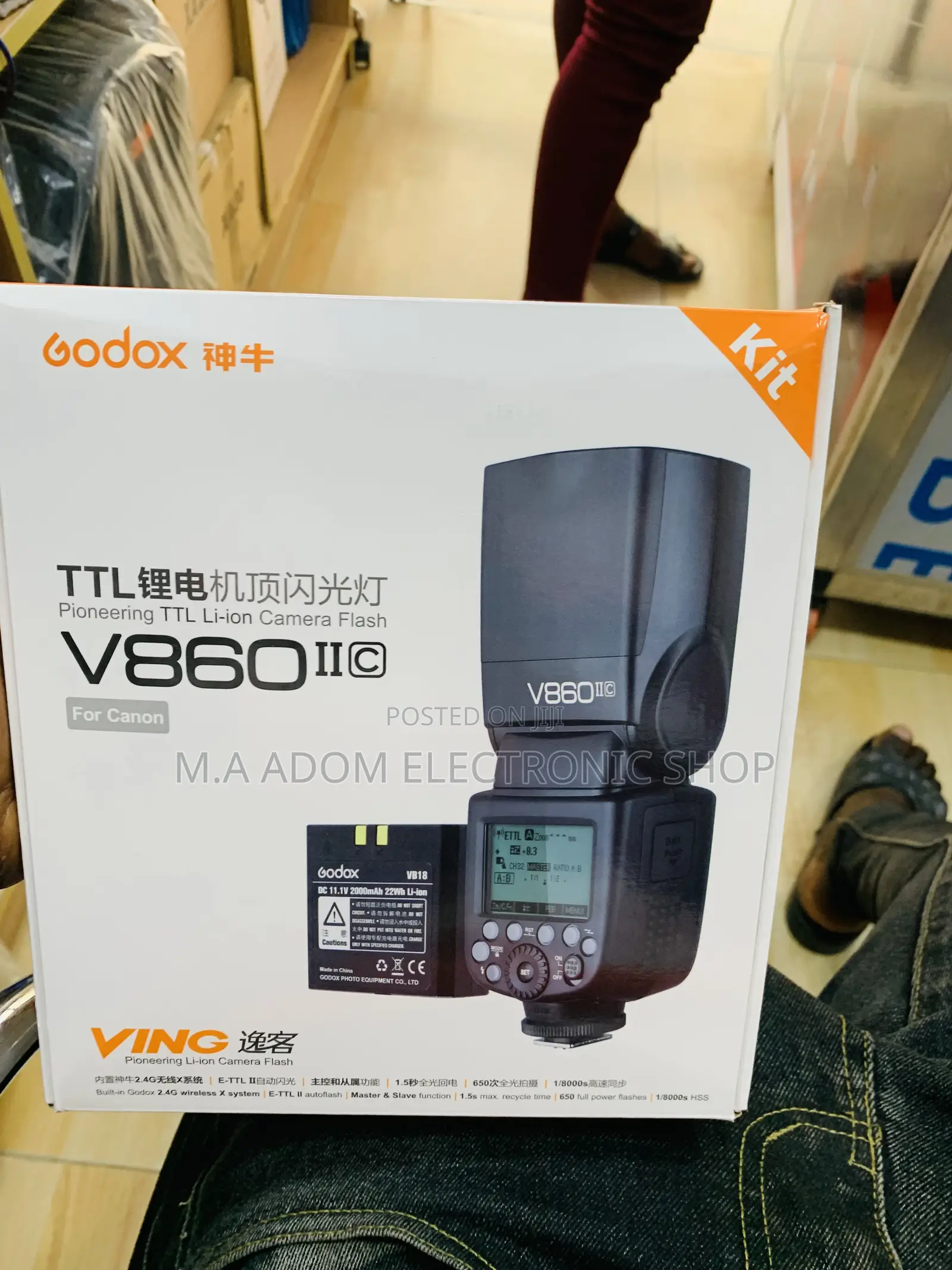 V860 Ii Godox Camera Flasher