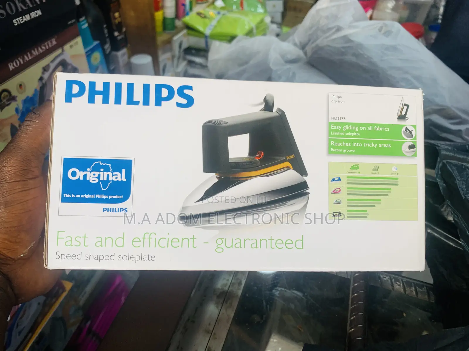 Original Phillip Dry Iron