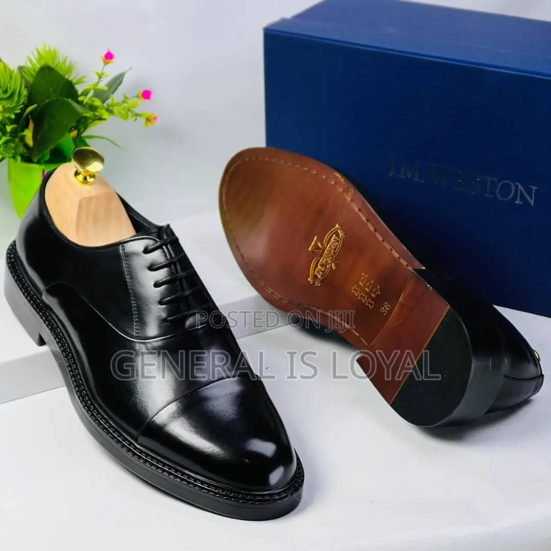 J.M. Weston Black Shoe