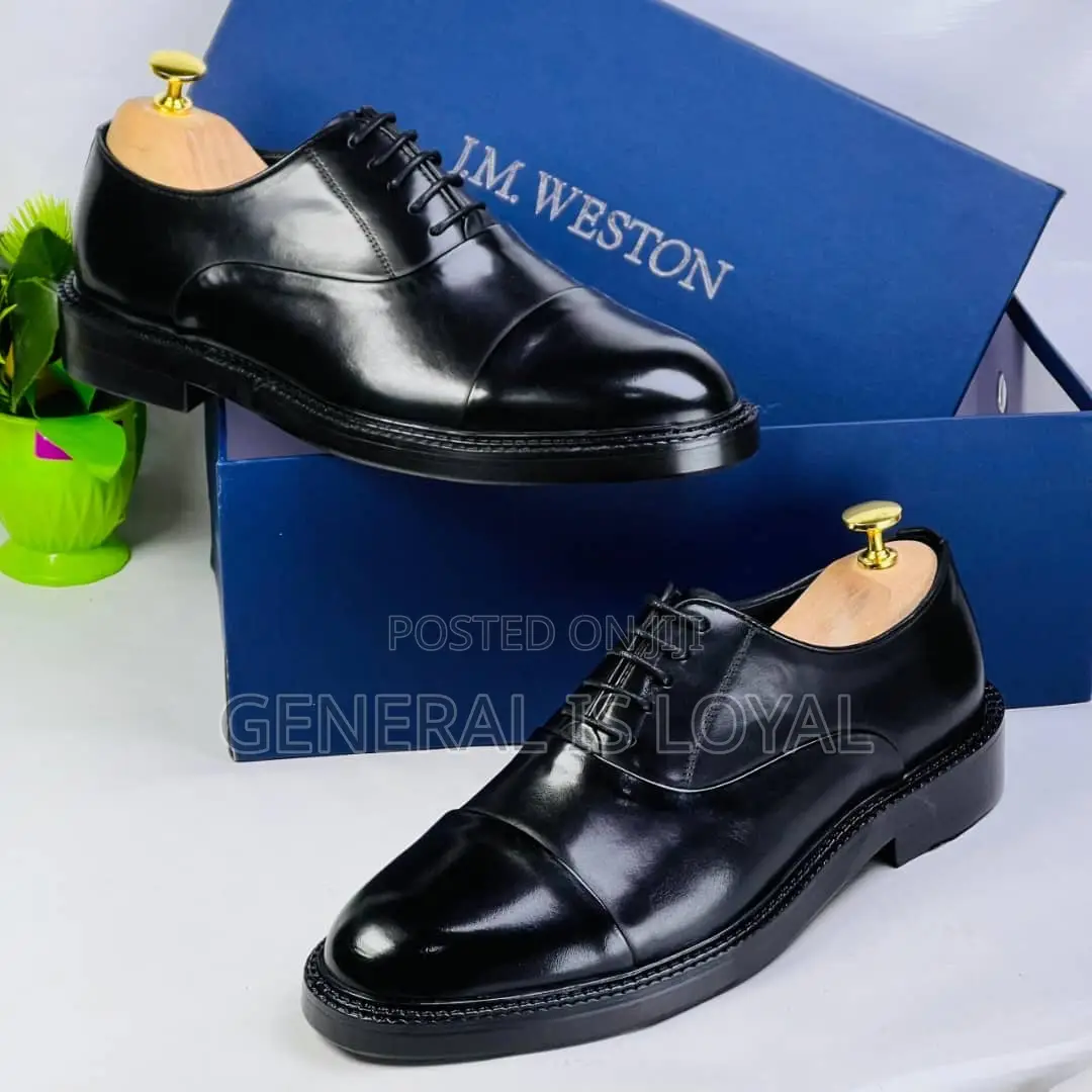 J.M. Weston Black Shoe