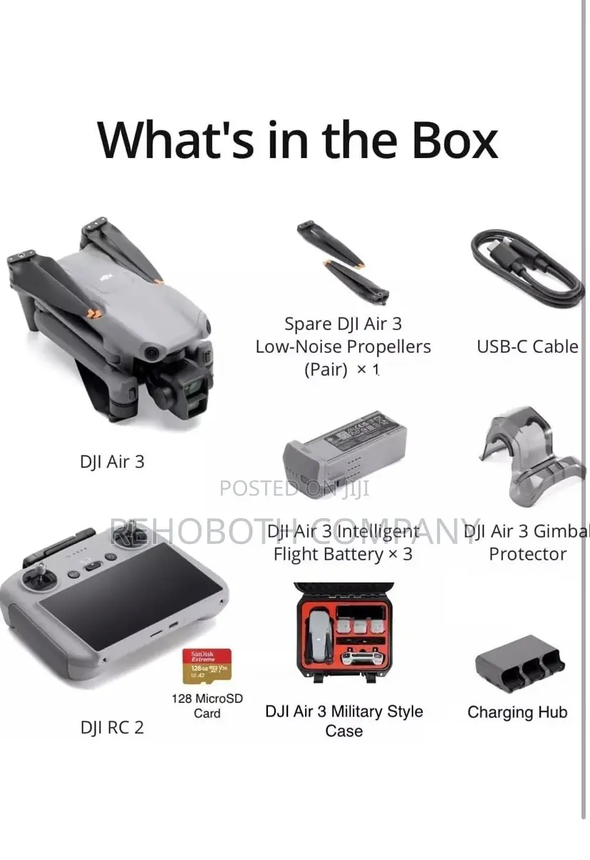 Dji Air 3 Fly More Combo Drones