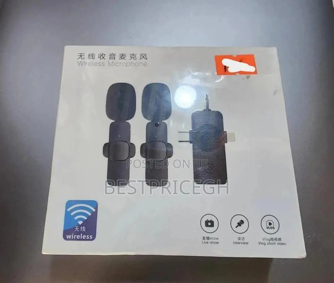 3-in-1 Wireless Lavalier Microphone