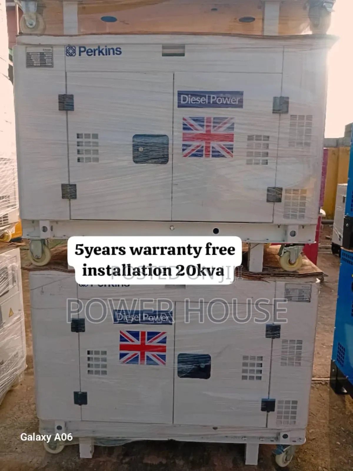 Executive Lumina Grid 20kva Diesel Generator Perkins
