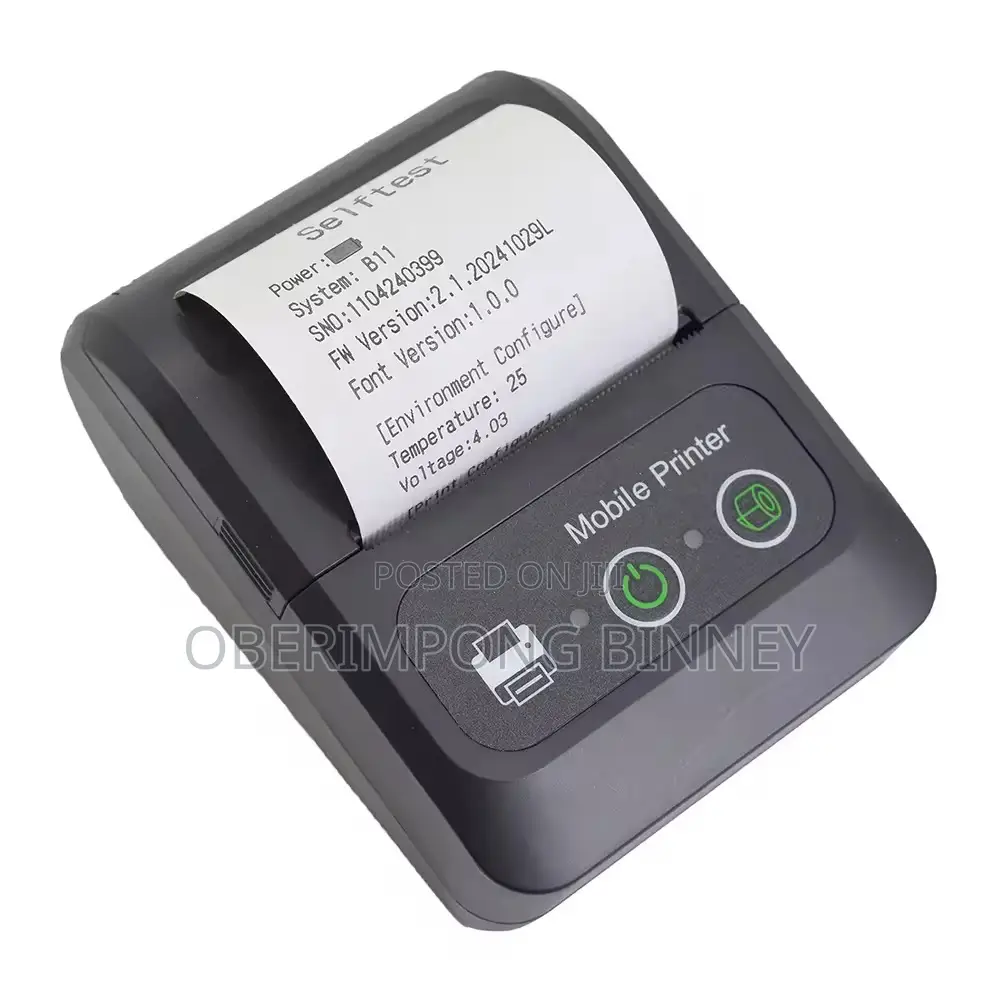 Printer Receipt Rechargeable 58mm( Bluetooth and Usb)