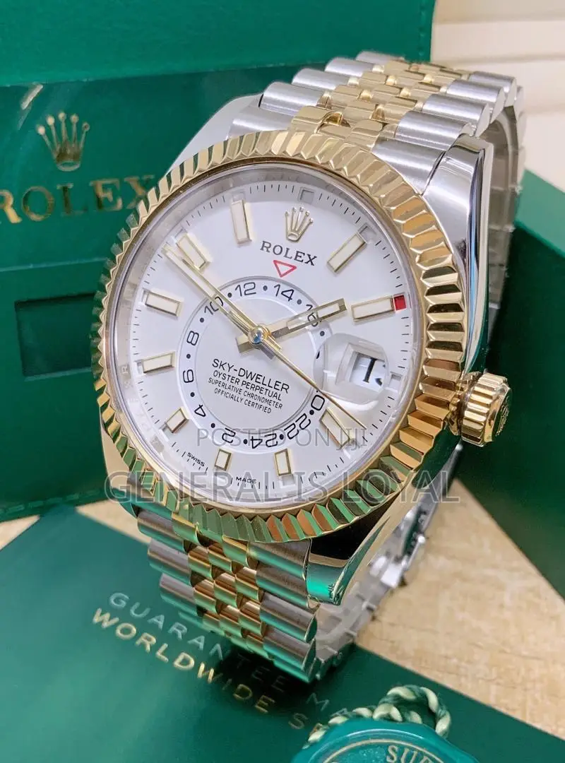 Rolex Sky-Dweller Two Tone /Champagne Dial
