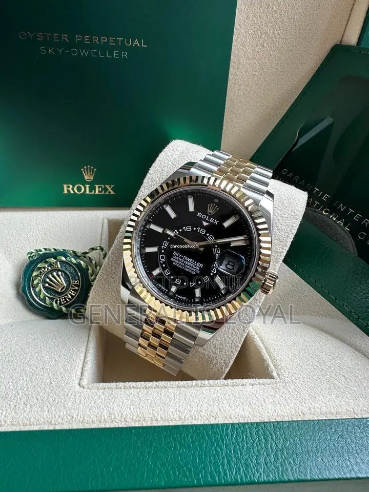 Rolex Sky-Dweller Two Tone /Champagne Dial