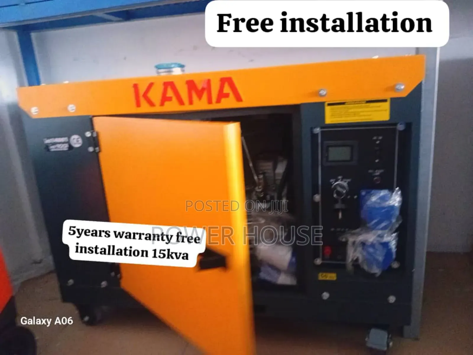 Magnified Watts Kama 15kva 16500watts Diesel Generator