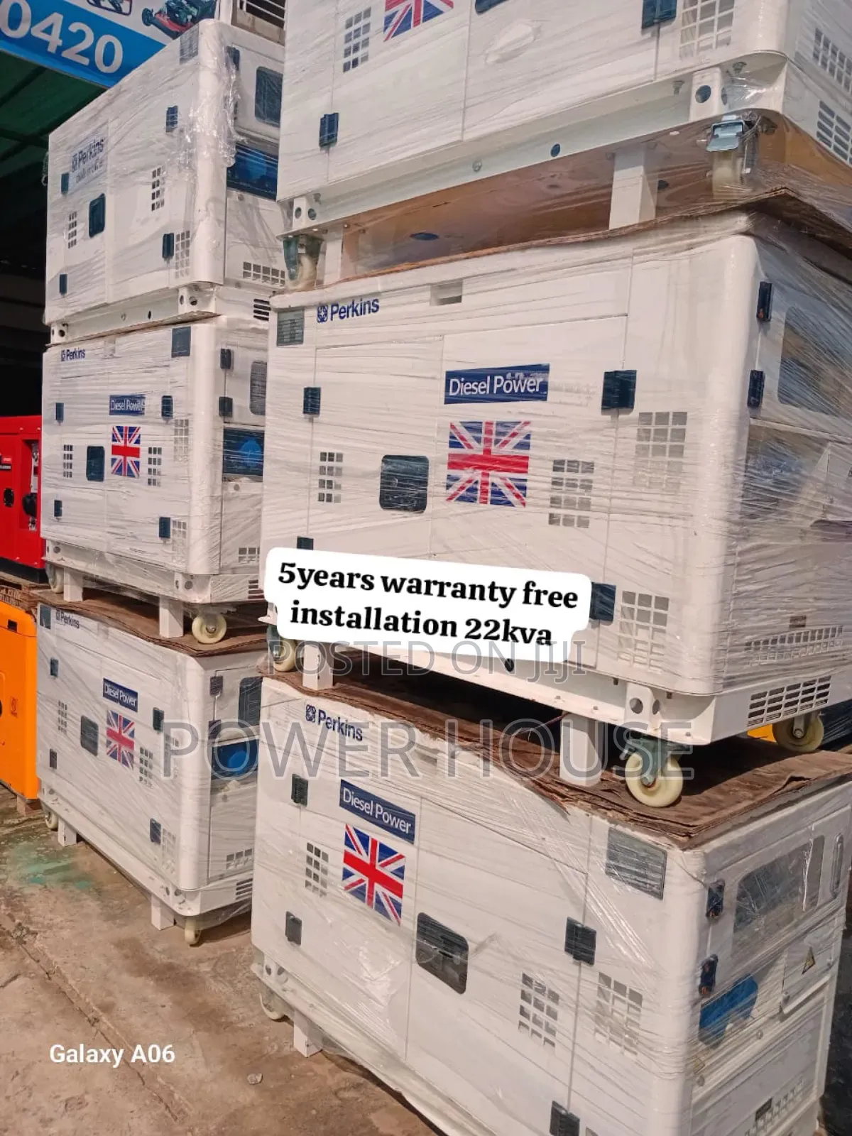Magnified Grand 20kva Perkins Diesel Generator 20kva