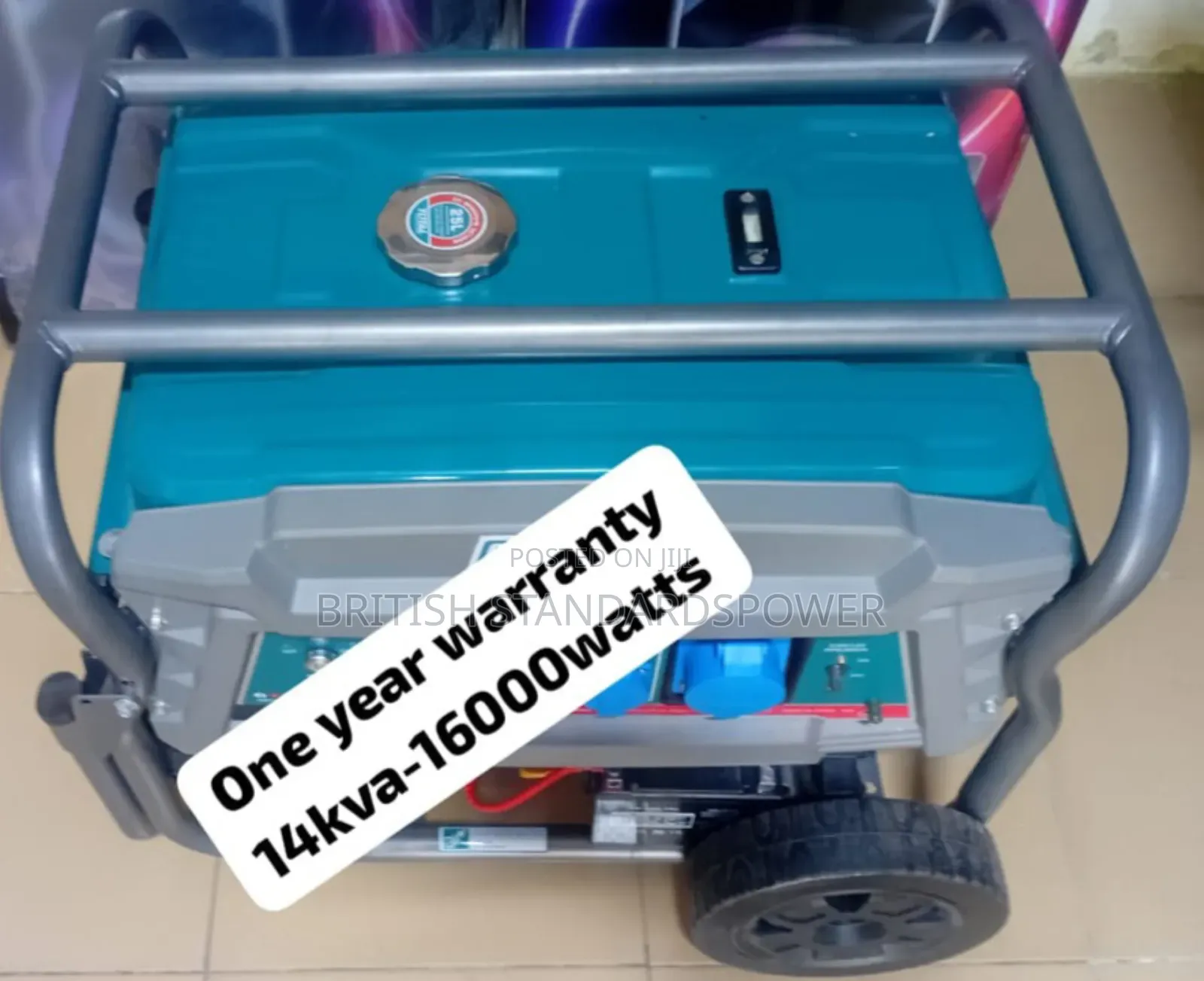 Copper Rich Engine 14kva Petrol Power Supply Unit
