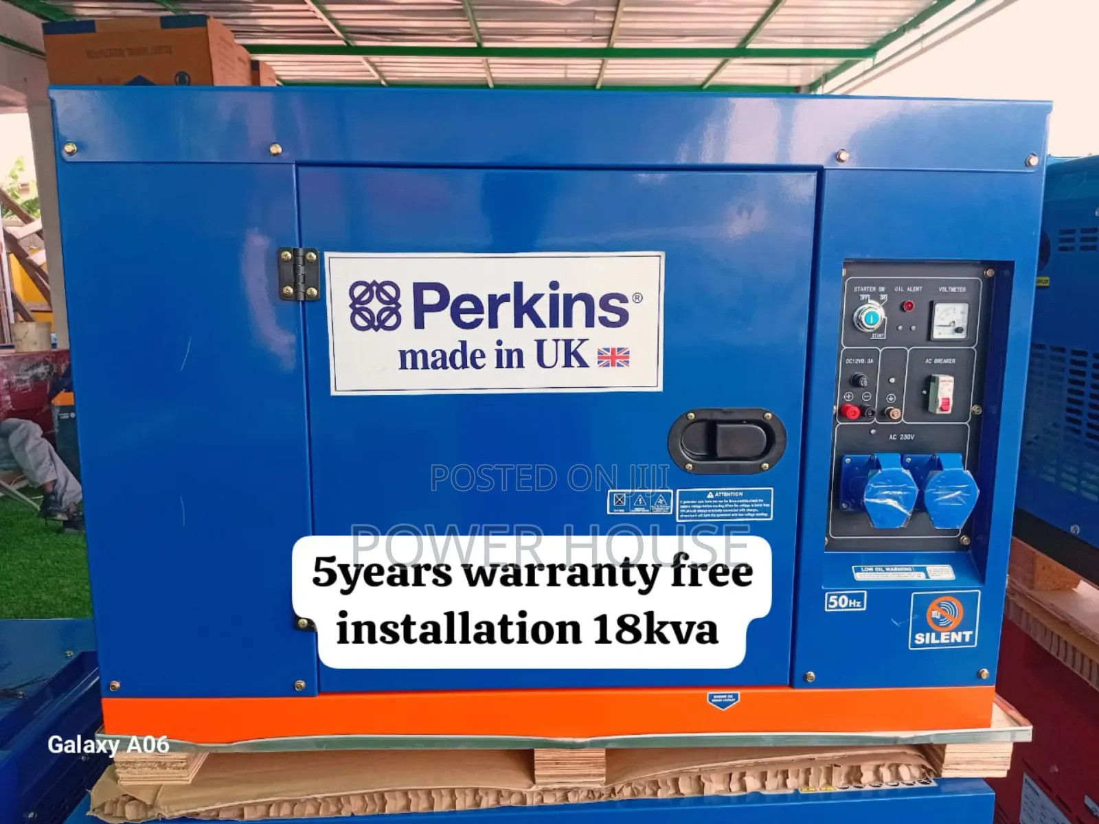 Magnified Regal 18kva Diesel Generator Perkins Ats