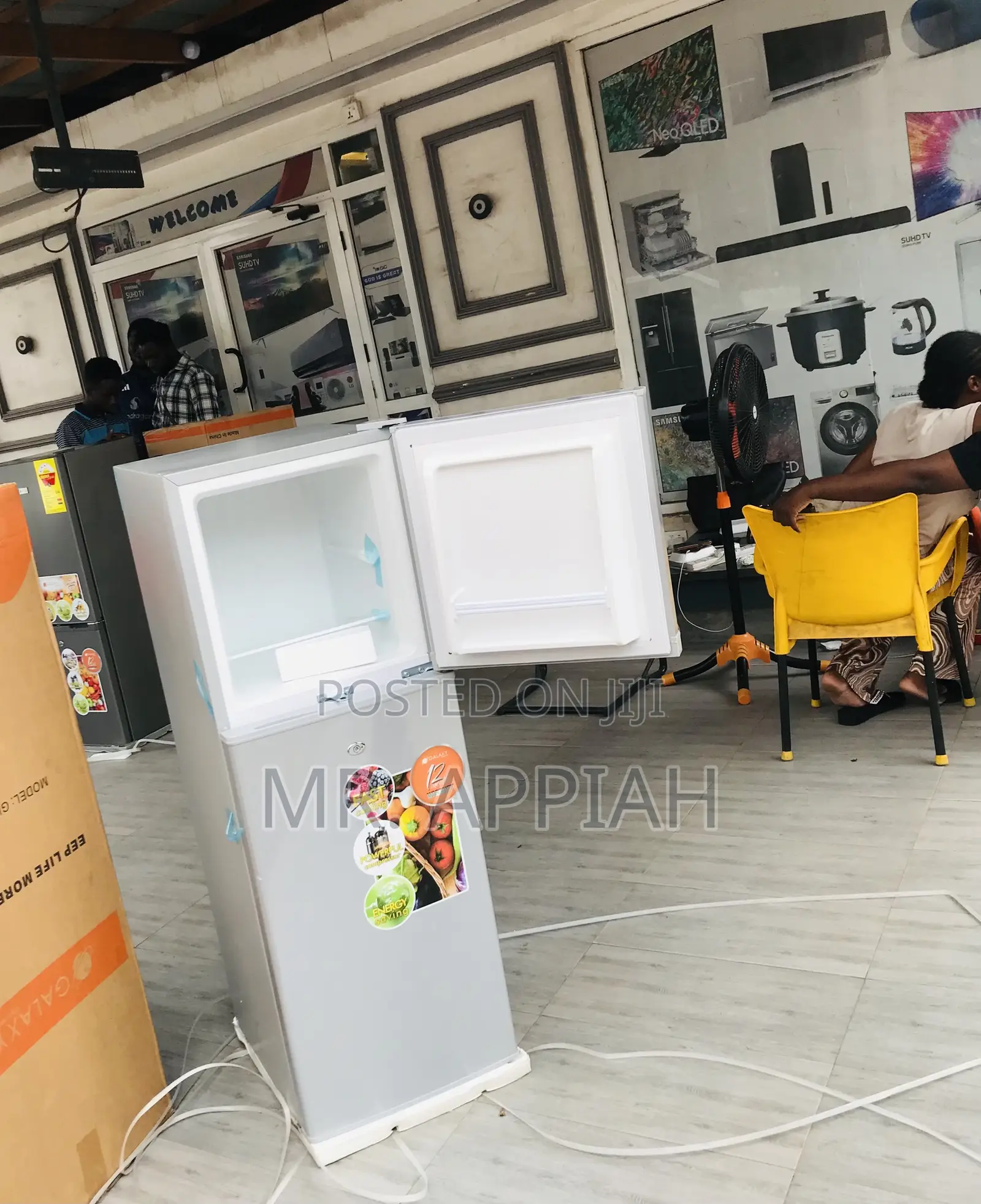 Buy Finest GLX-200tm Top Freezer Galaxy 2 Door Fridge.