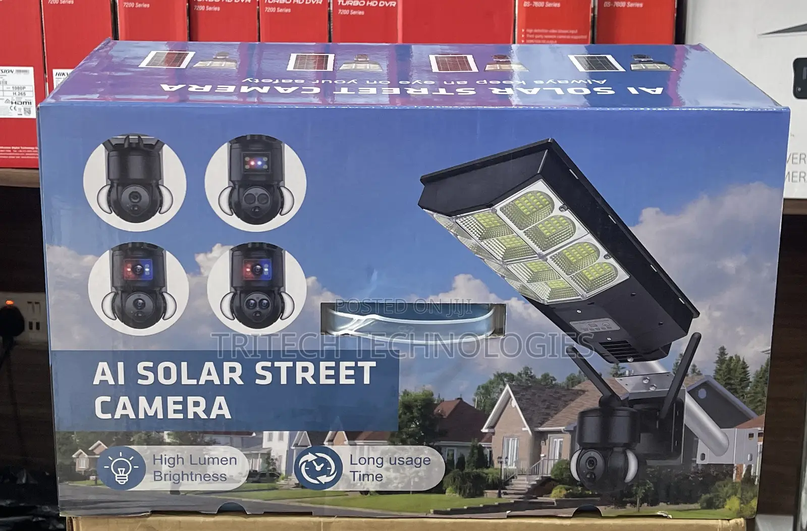 Hikview 4g Dual Lens Solar With Street Light Camera