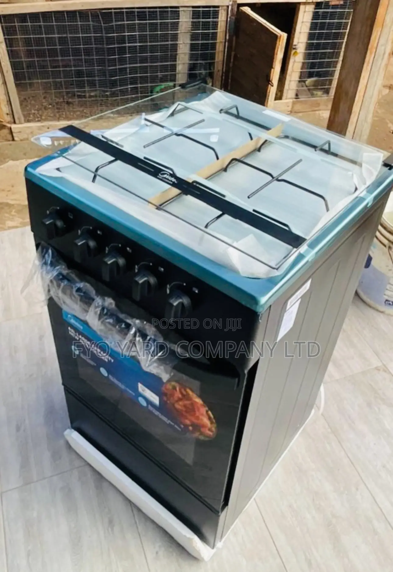 Midea 4 Burner Gas Cooker 50 X 50 Cm Gas Cooker