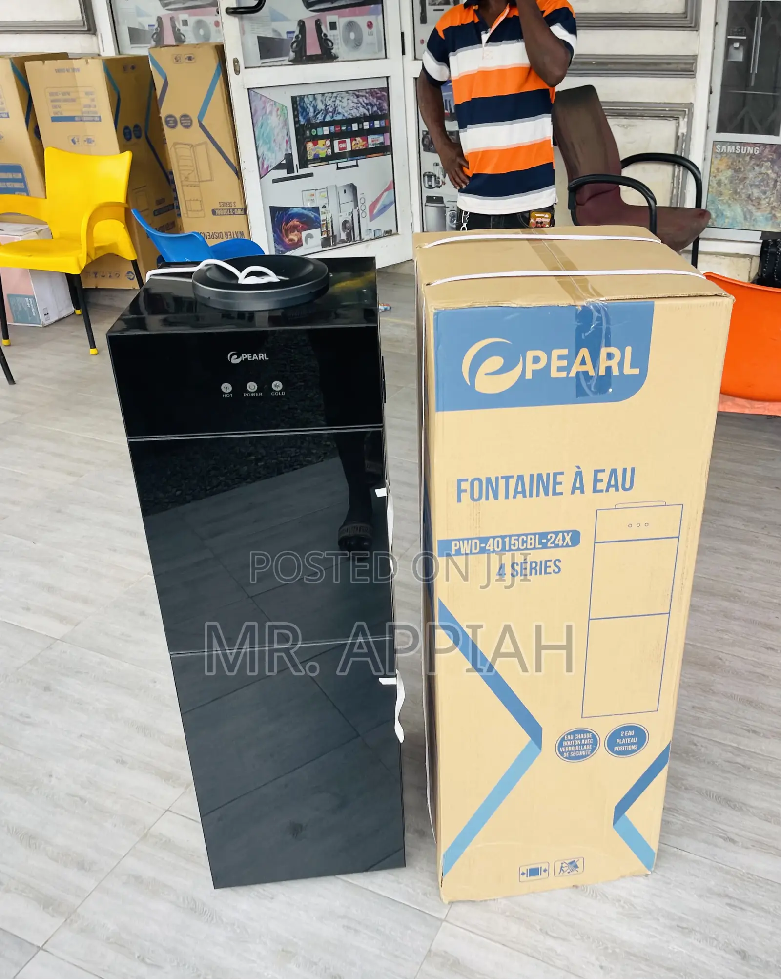 Premium Quality Pearl PWD-4015cbl Water Dispenser(Black)