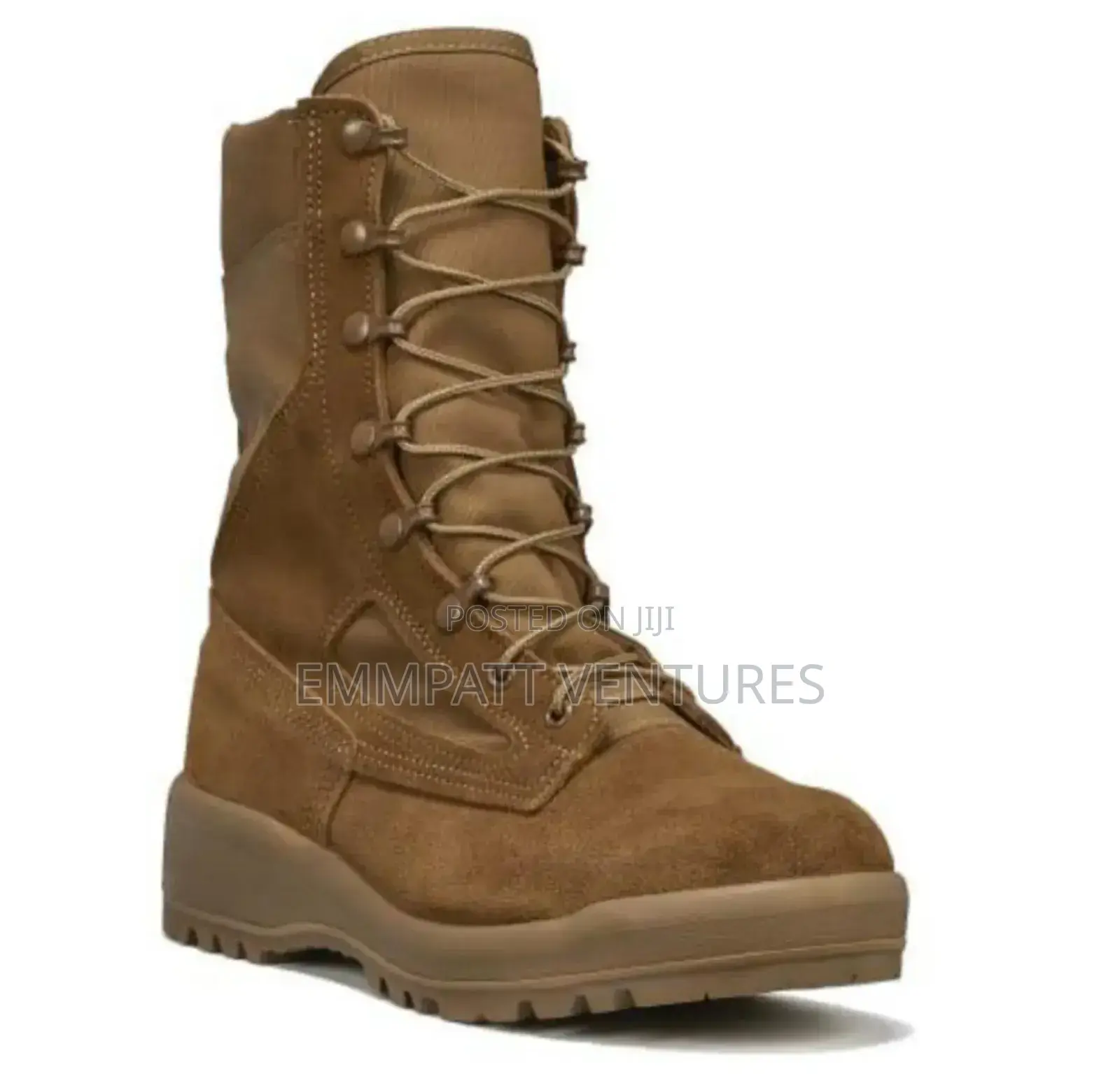 Military Service Boots Brown