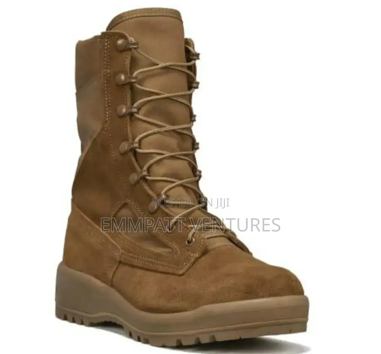 Military Service Boots Brown