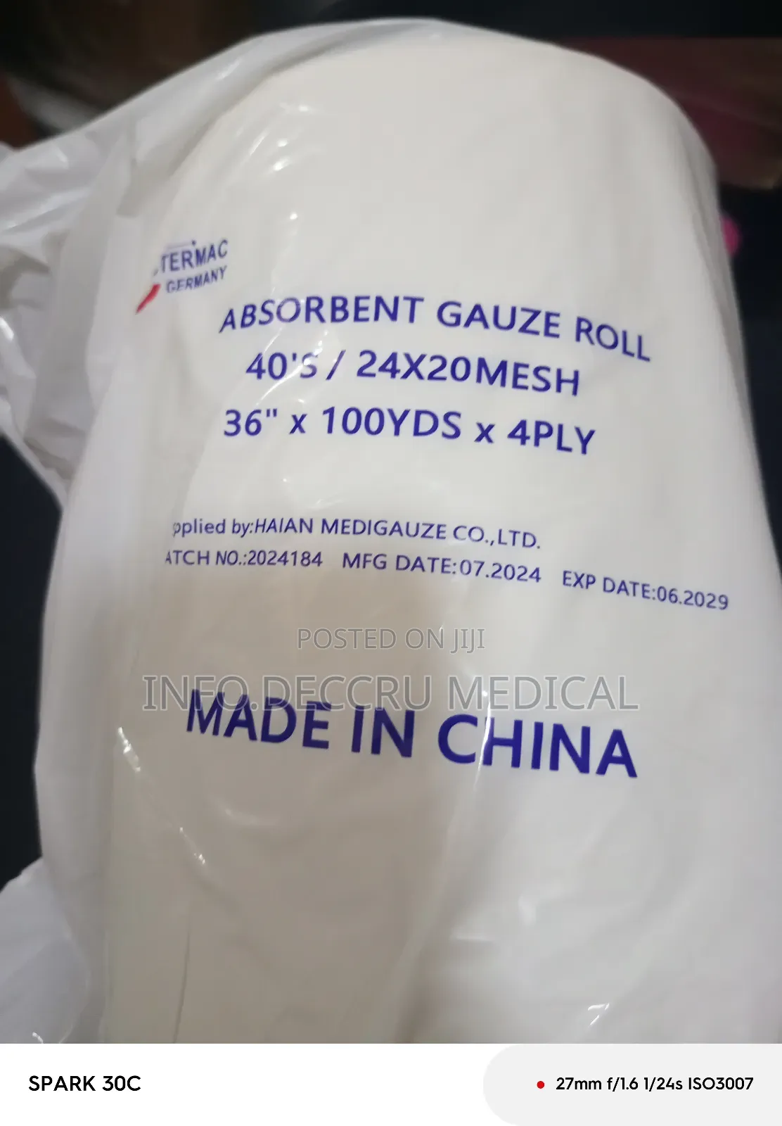 Gauze Roll 100 Yards