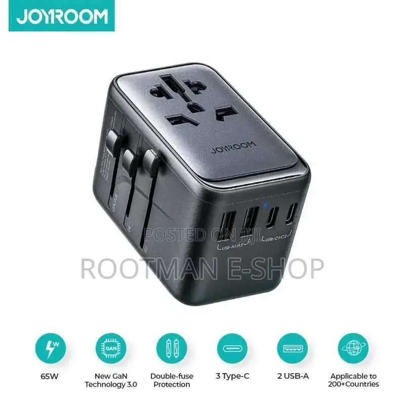 Joyroom 17w 4 in 1 Universal Travel Adapter