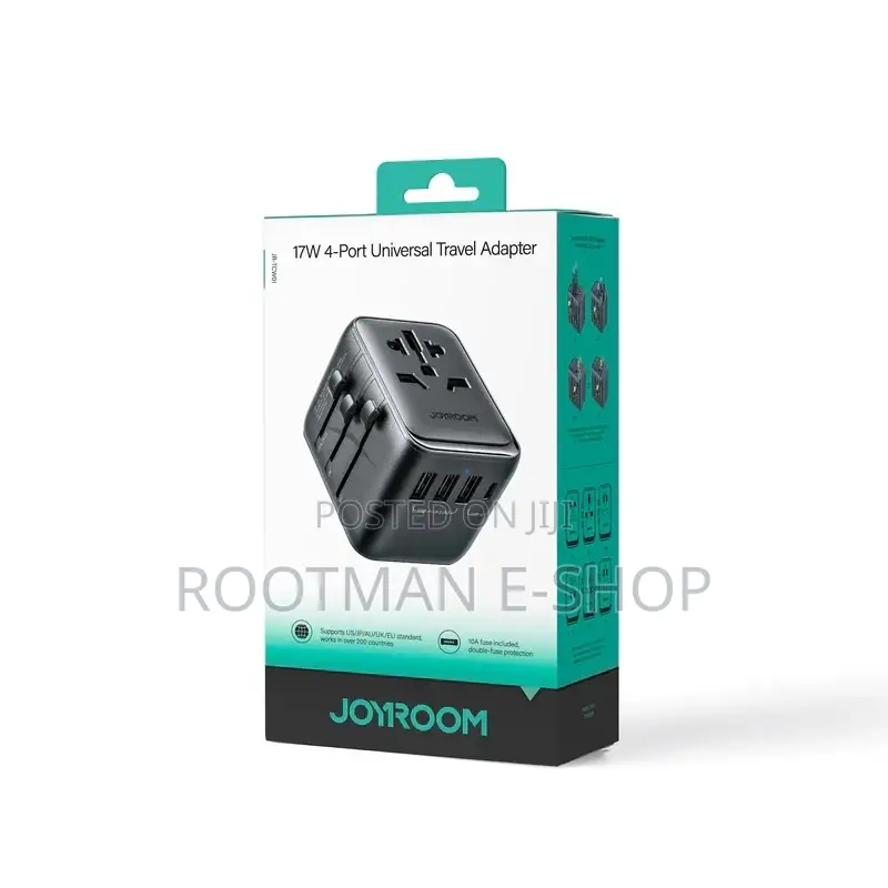 Joyroom 17w 4 in 1 Universal Travel Adapter