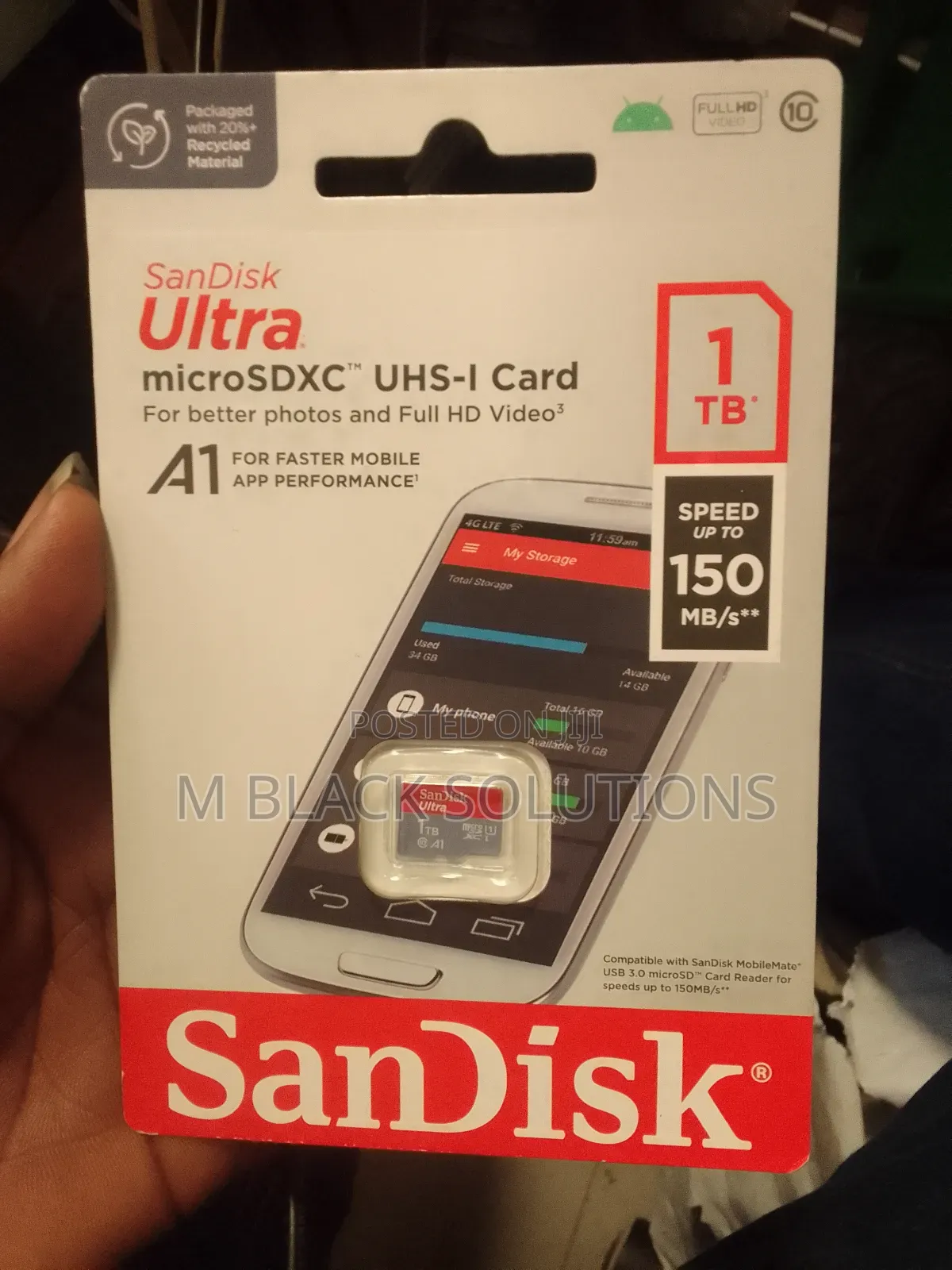 Sandisk Ultra 1tb Micro Sd Uhs-1 Card