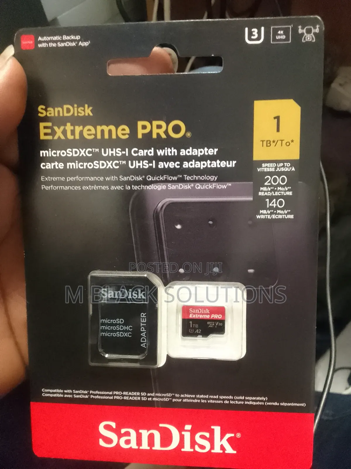 Sandisk Extreme Pro Micro Sd 1tb(200mbs(