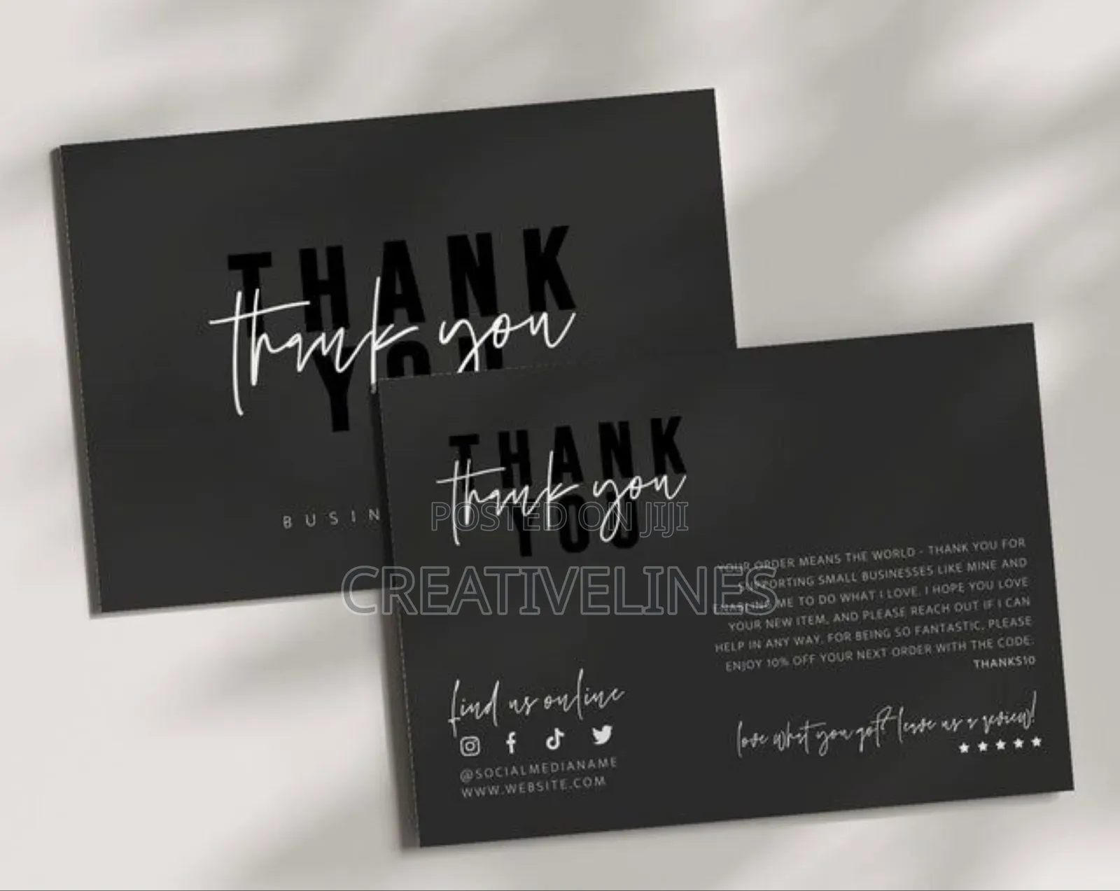 Thank You Card