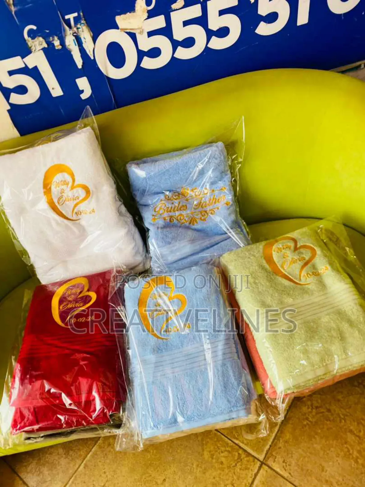 Personalise Towel Embroidery