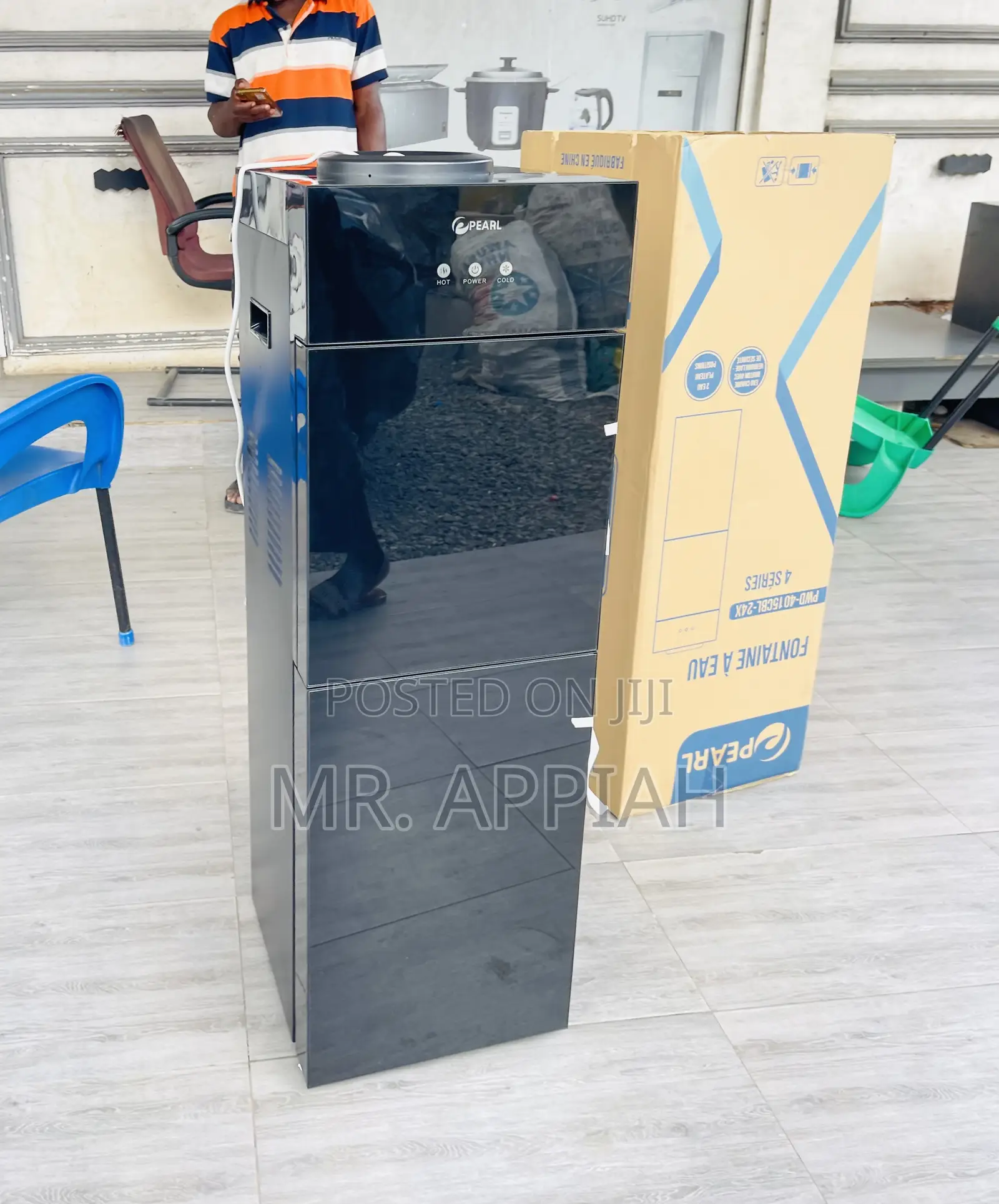 Premium Pearl PWD-4015cbl Water Dispenser(Black)2025 Model