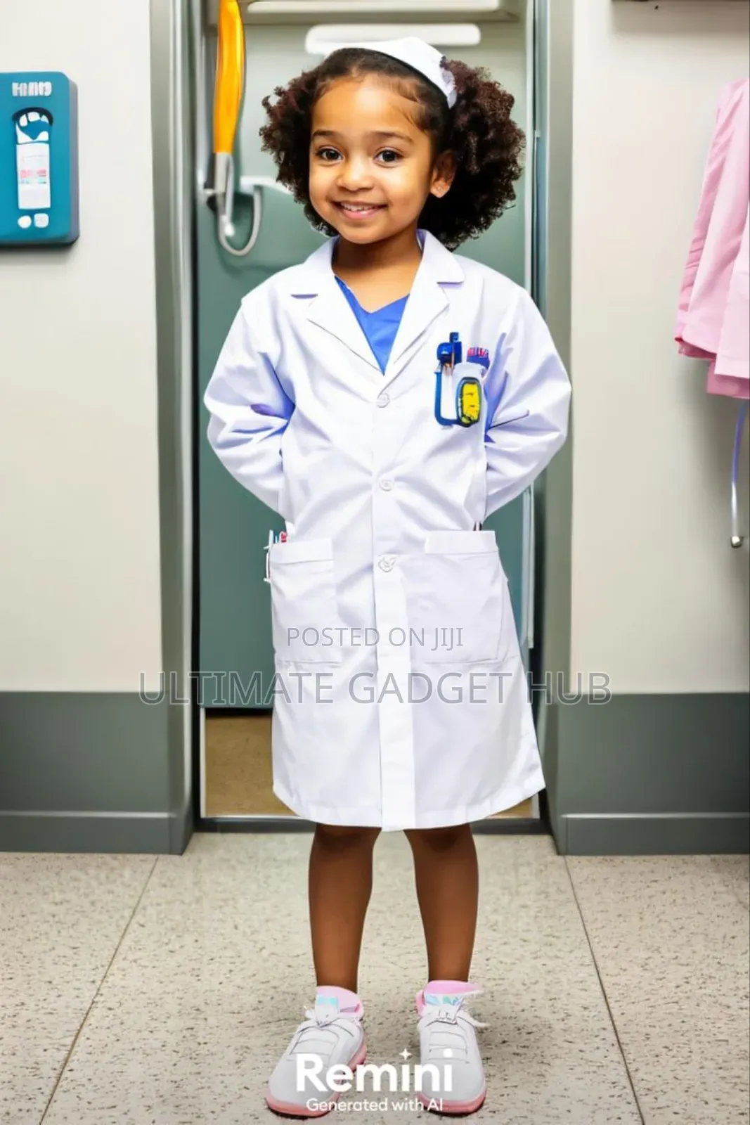 Kids Lab Coat and Stethoscope Set