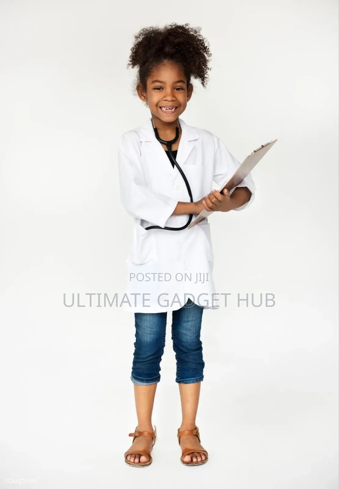 Kids Lab Coat and Stethoscope Set