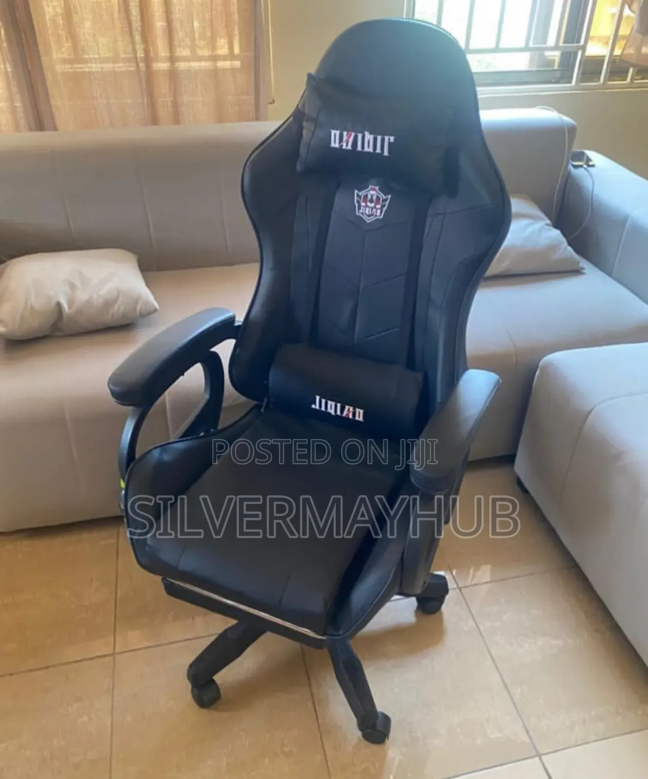 Gaming Chair With in Built Lumbar Vibrating System
