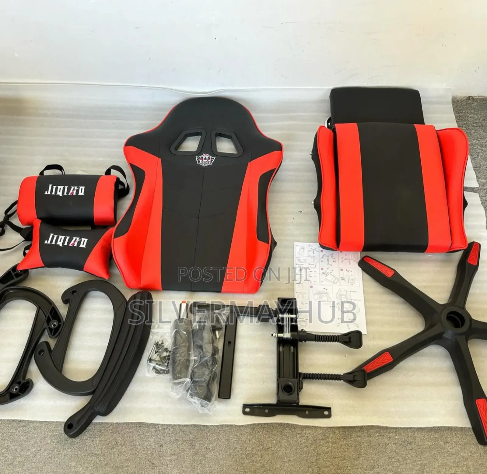 Gaming Chair With in Built Lumbar Vibrating System