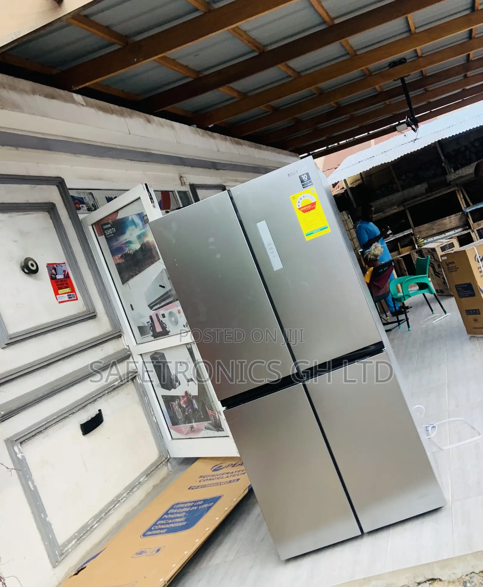 Zealous Best 4 Doors Samsung Grey Sidebyside Fridge