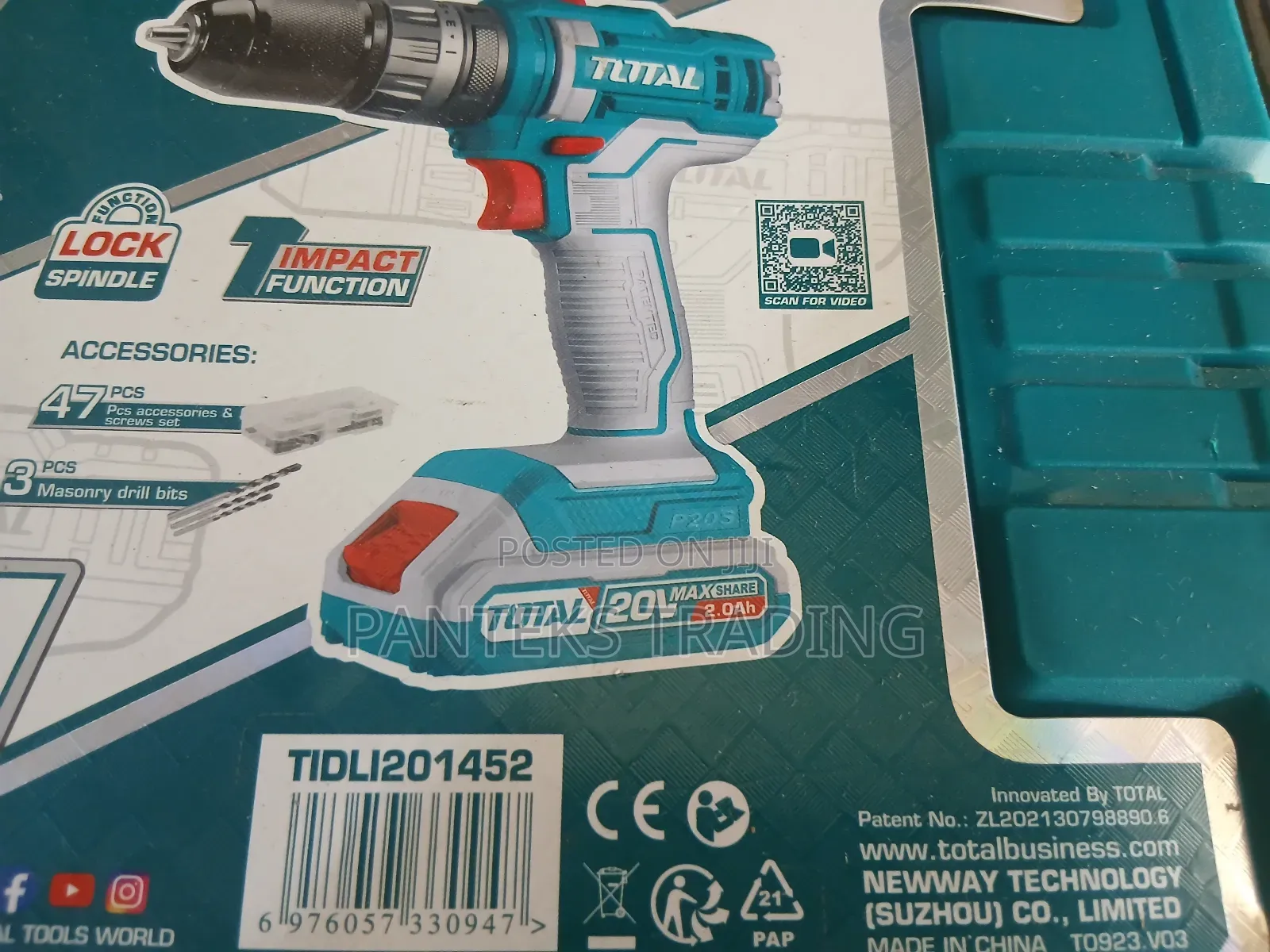 Cordless Hammer Drill ( Total)