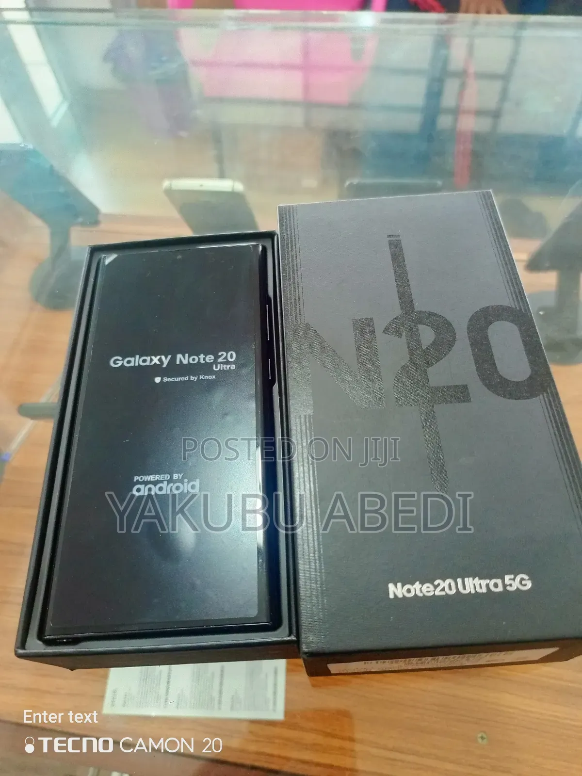 New Samsung Galaxy Note 20 Ultra 128 GB Black