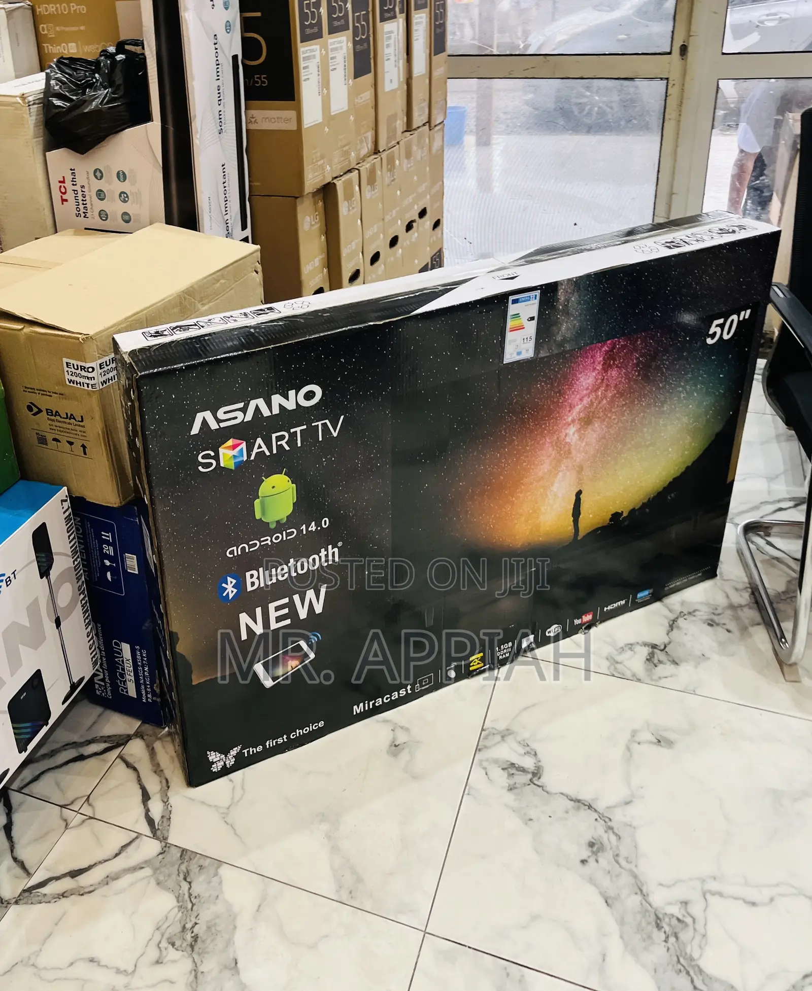 Lovely Asano 50 Inch Uhd Smart Screen Tv(2024 Model)