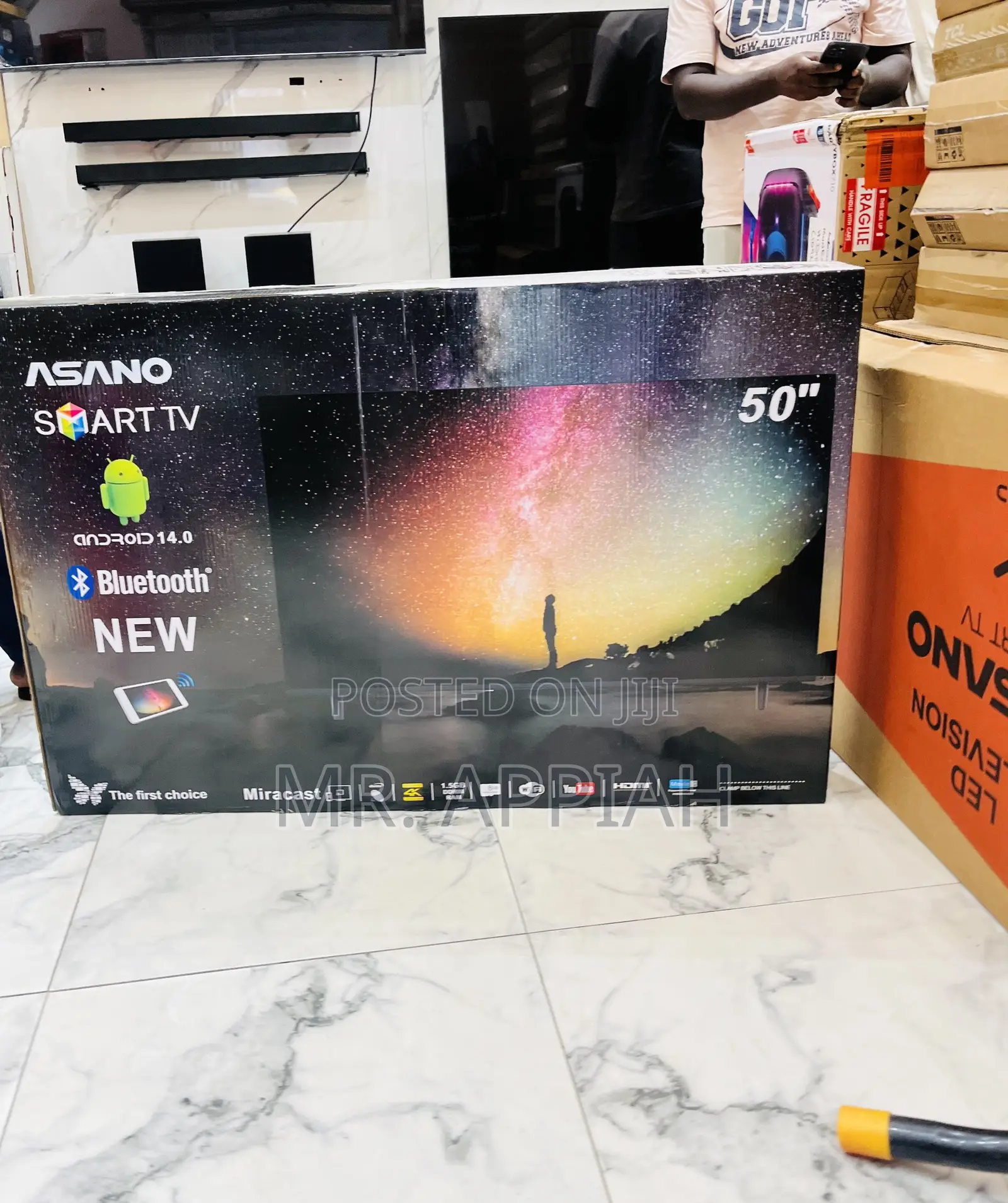 Lovely Asano 50 Inch Uhd Smart Screen Tv(2024 Model)