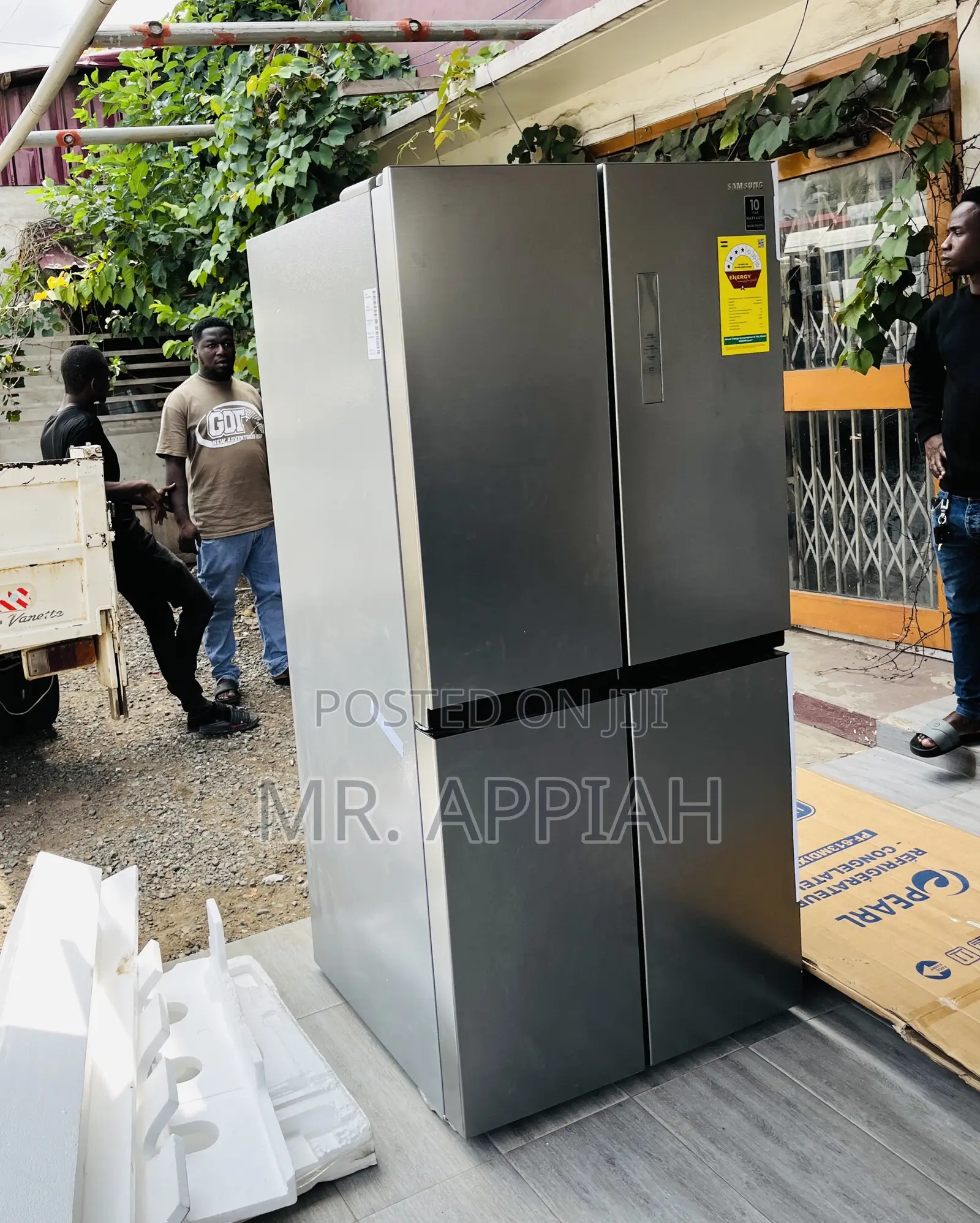 Buy Premium Samsung Side by Side 4 Door Fridge(Gray) 