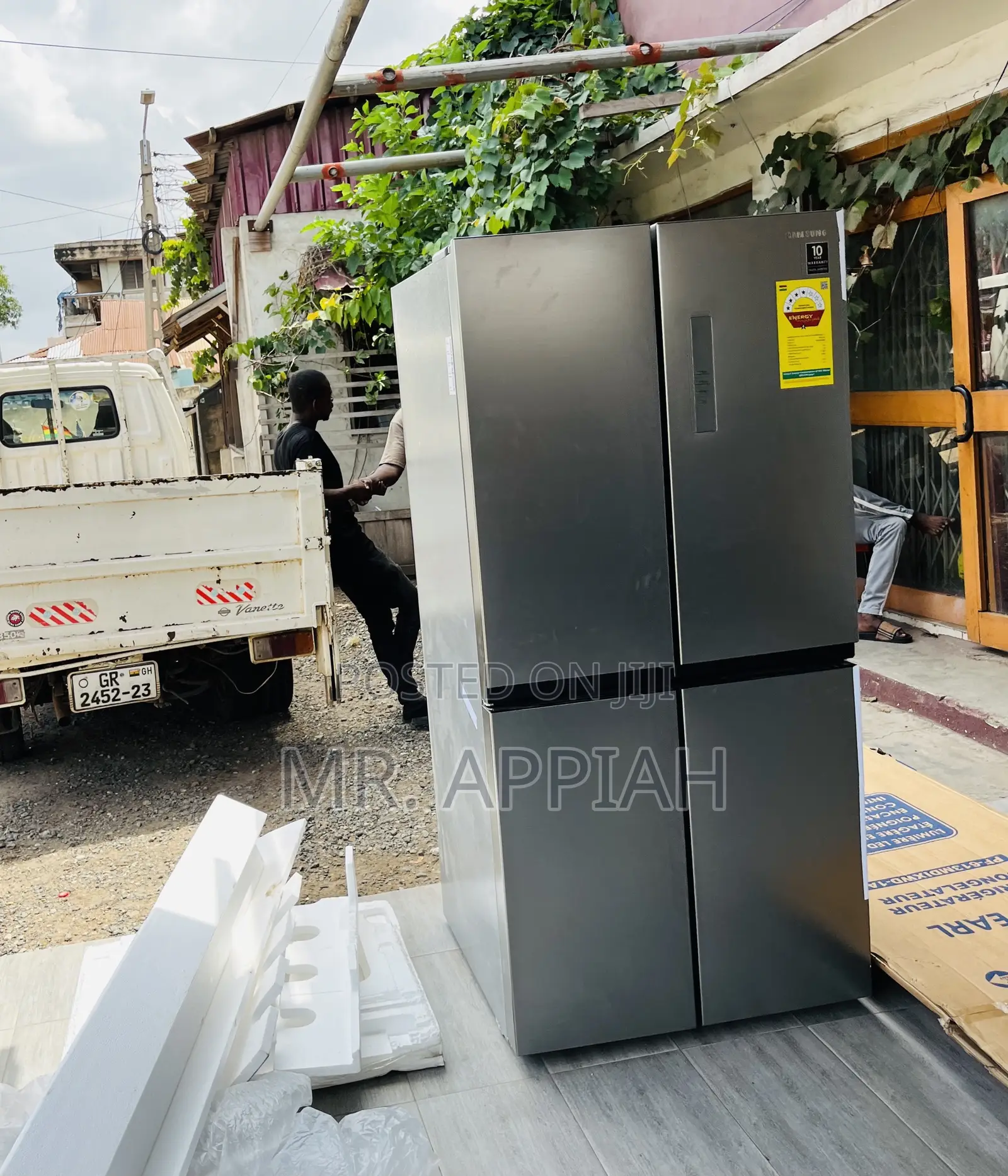 Buy Original Samsung 4 Door Side by Side Fridge(Silver) 