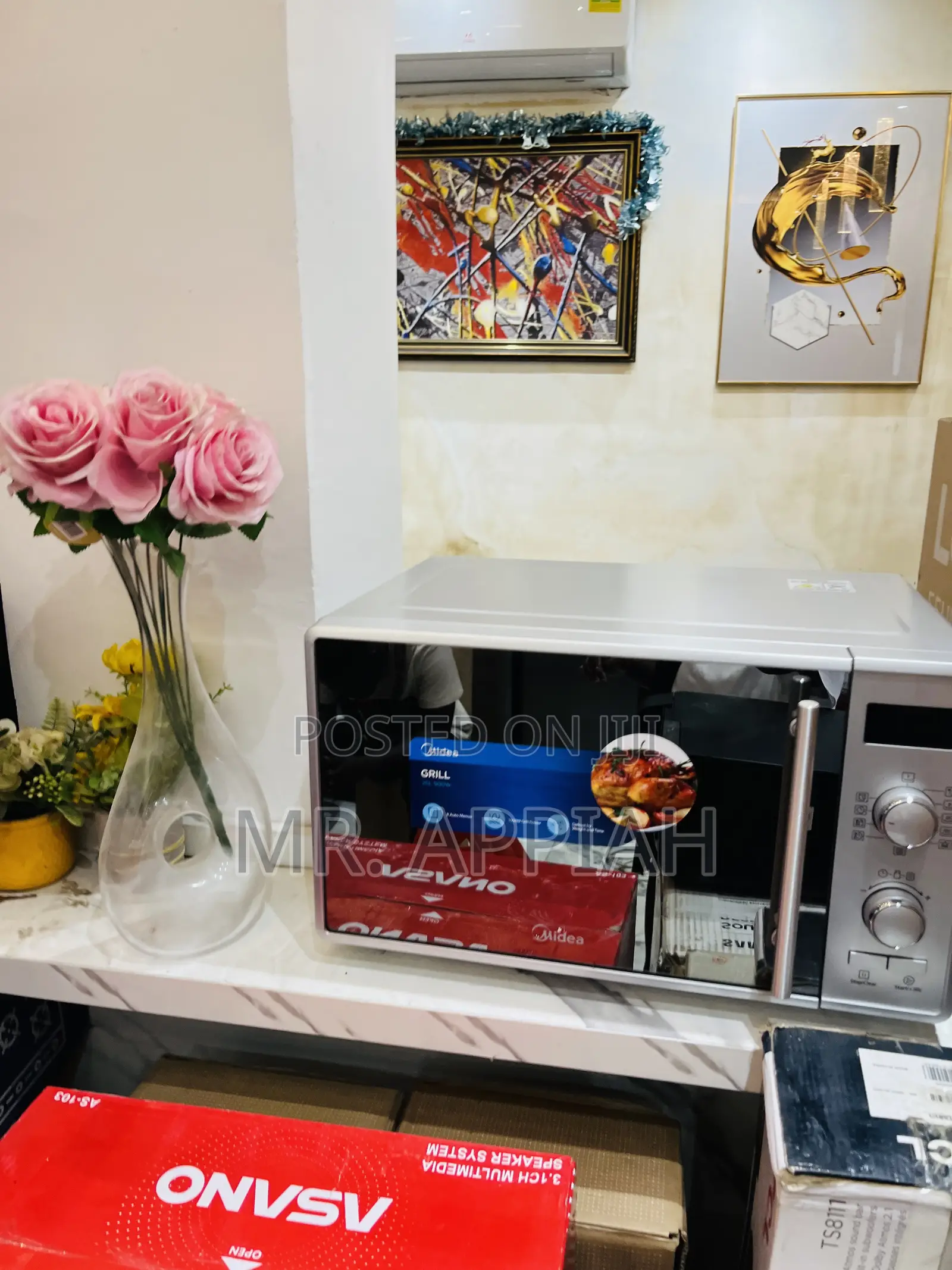 Check Out Midea 25ltrs Electric Countertop Microwave 