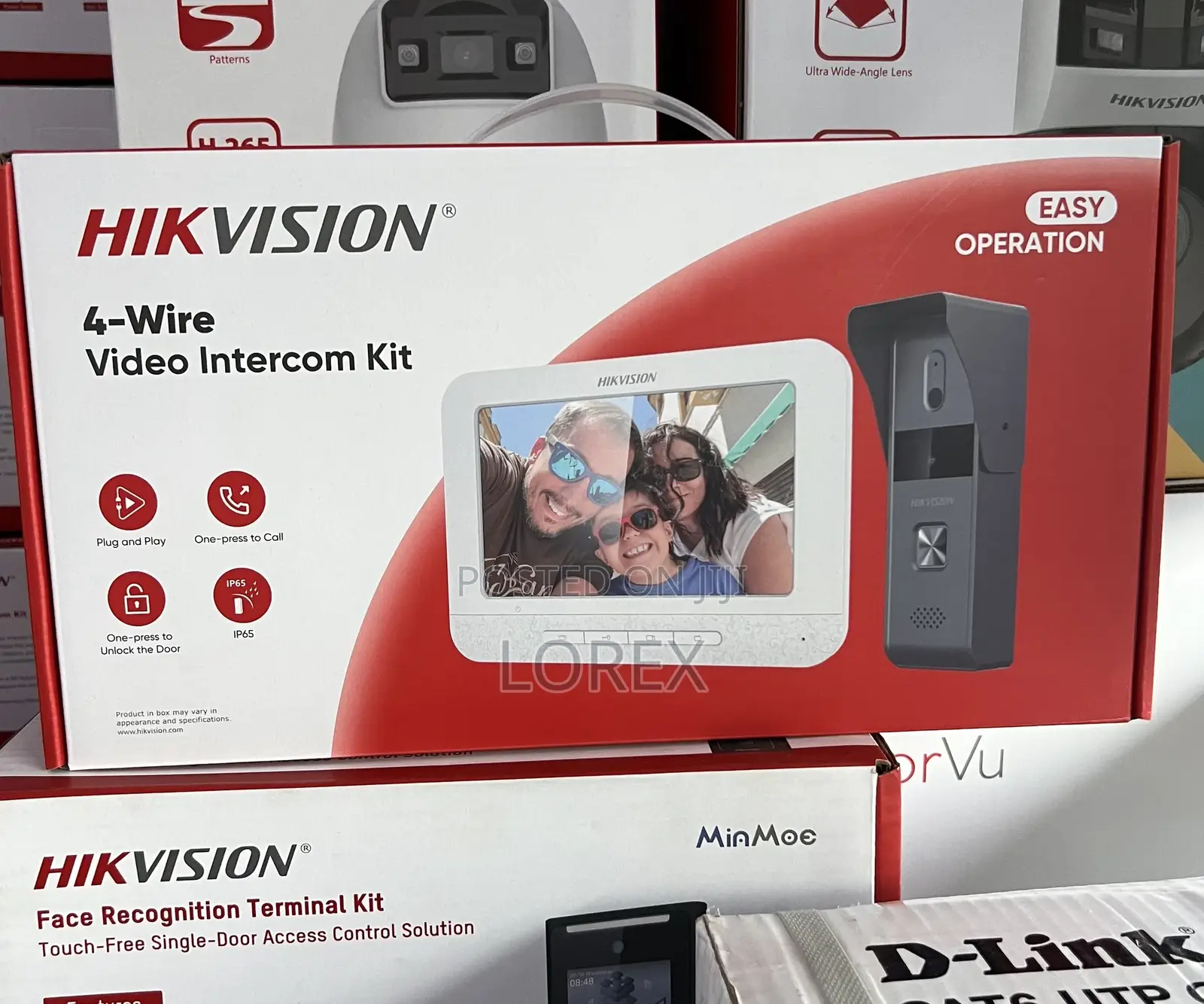 Hikvision Analog 4wire Hd Video Intercom 7inch Ds-Kis203t