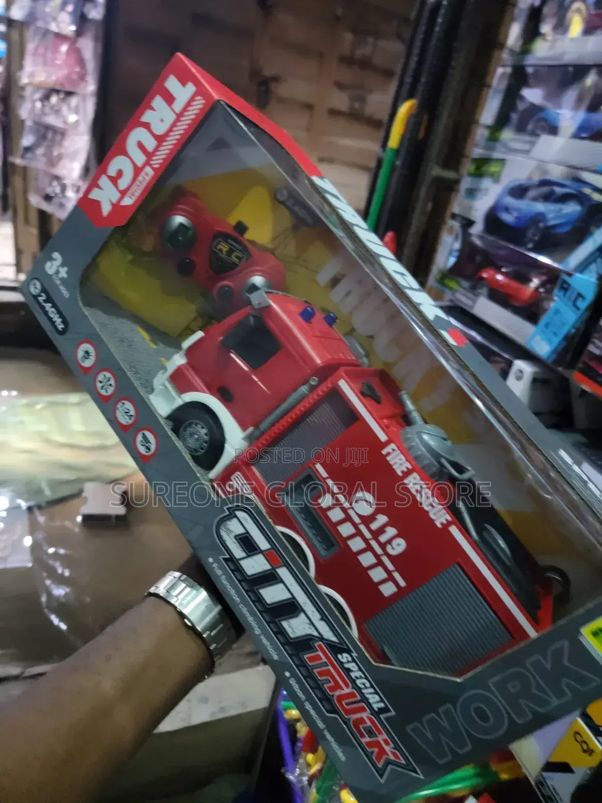 Fire Service Rc Truck