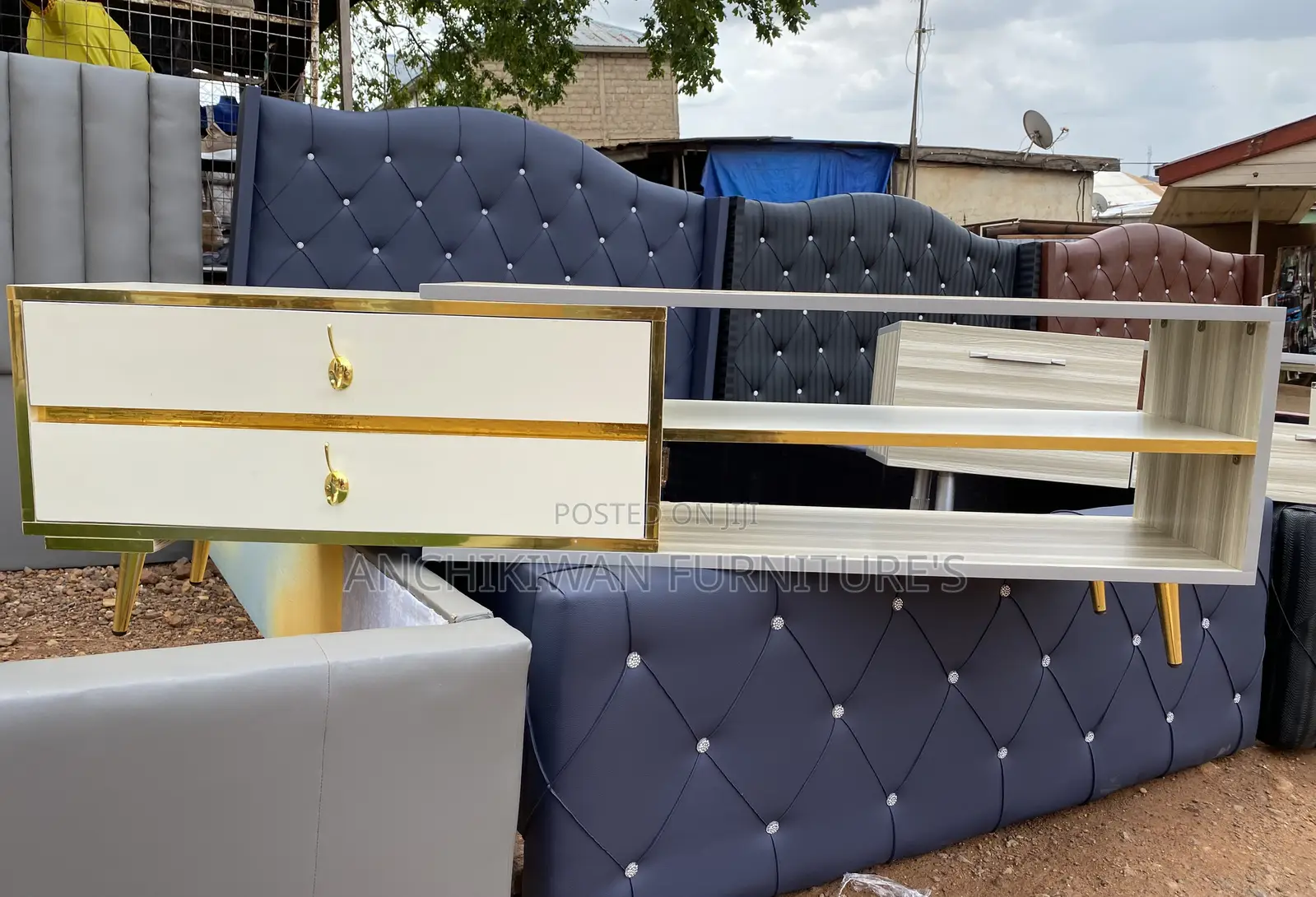 MDF Board Tv Stand (Payment After Delivery)
