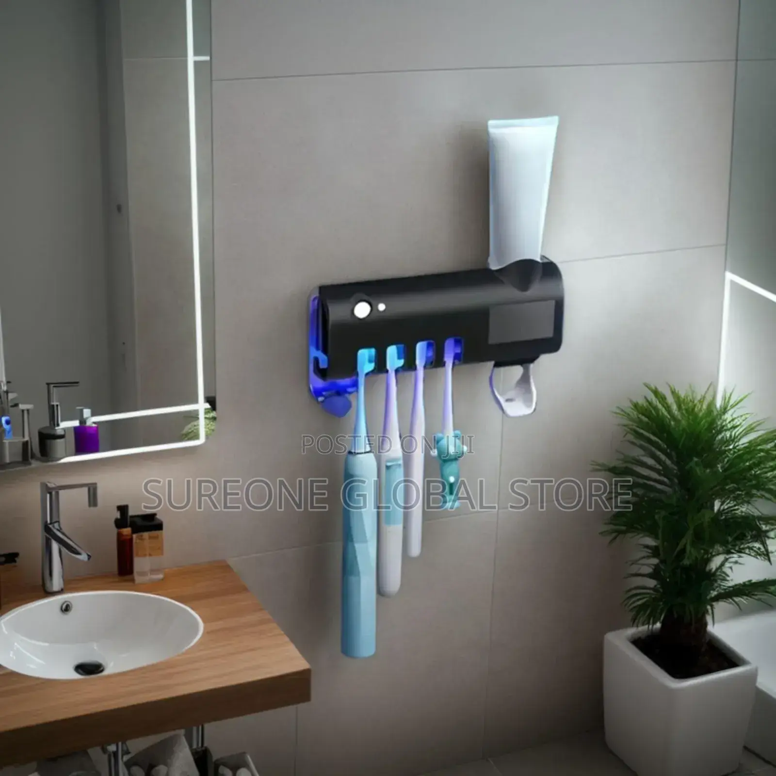 Automatic Squeeze Toothpaste Holder Storage Box