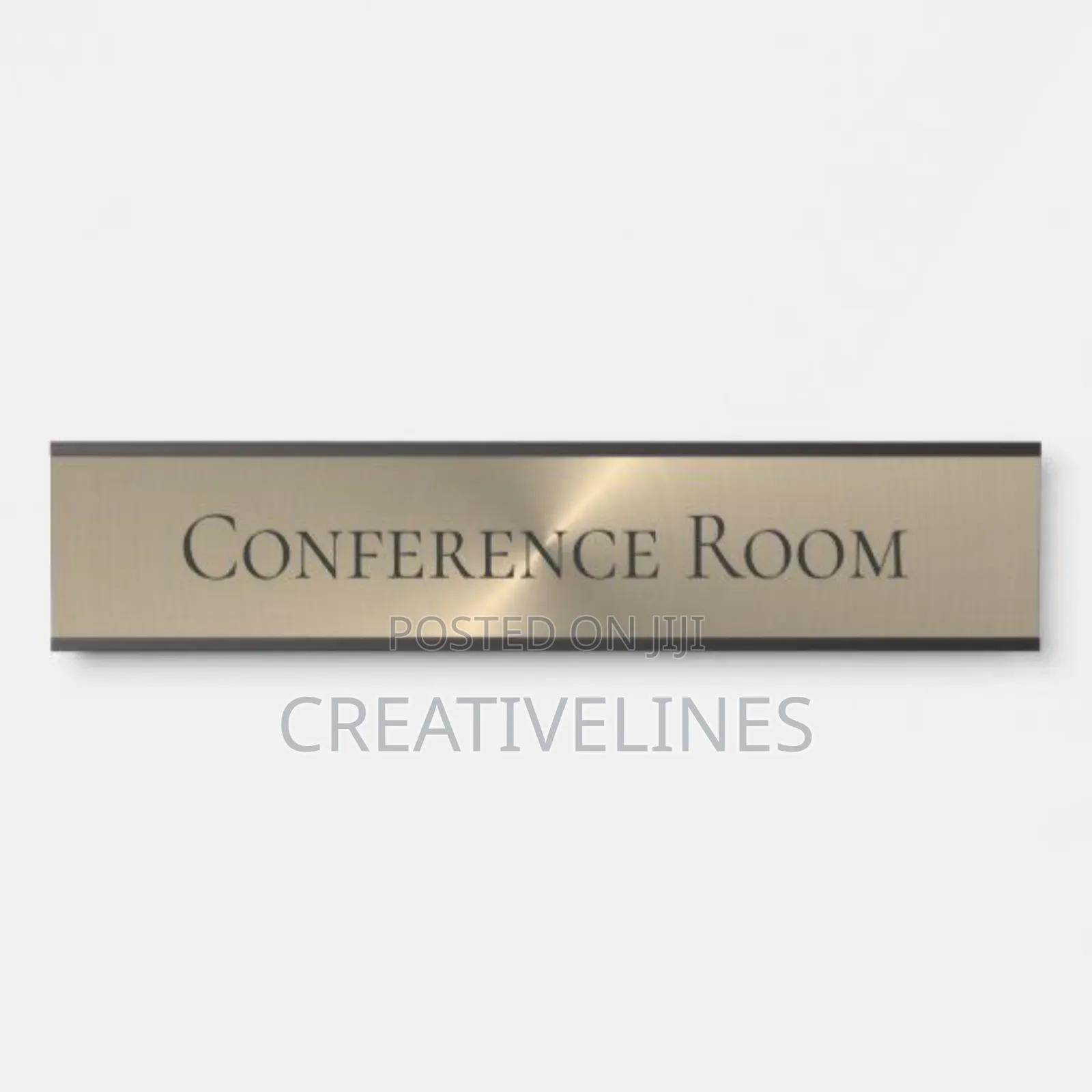 Office Door Name Plate