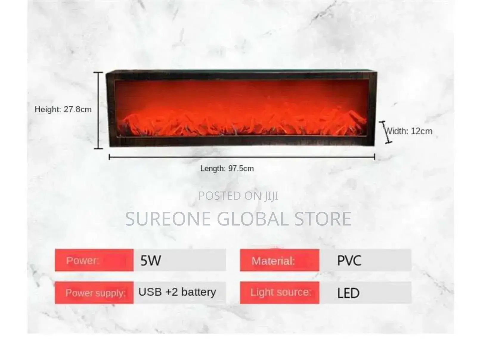 3d Simulated Fireplaces Flame Lamp