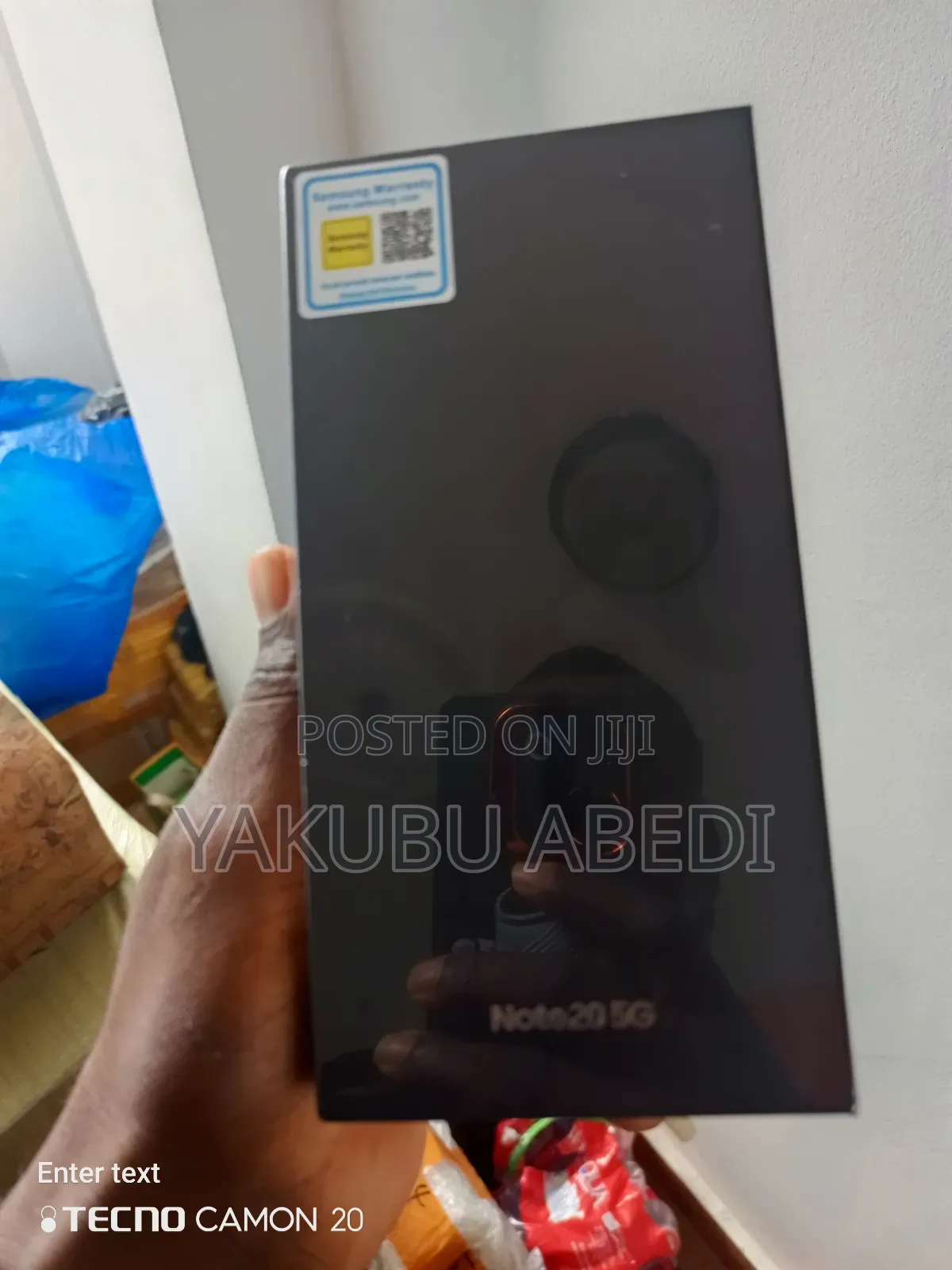 New Samsung Galaxy Note 20 256 GB Black