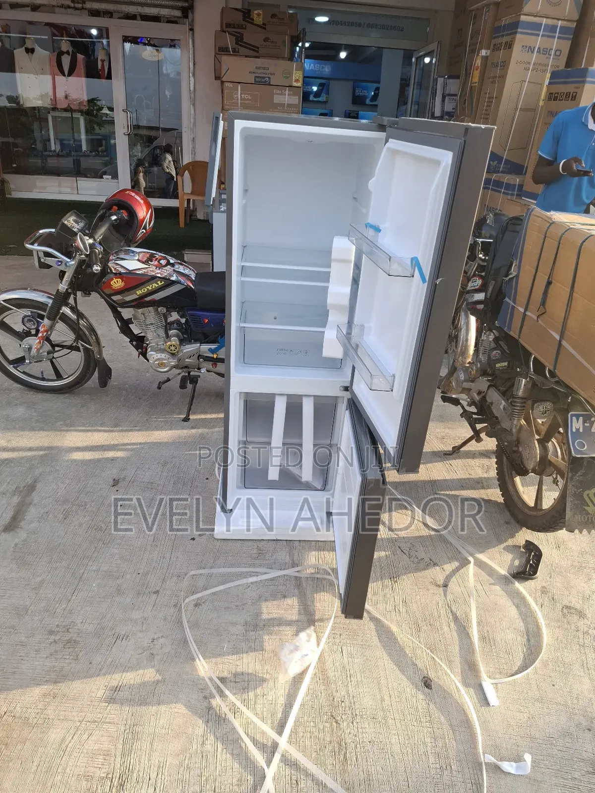 TCL Bottom Freezer 163 Liters Brand New Available