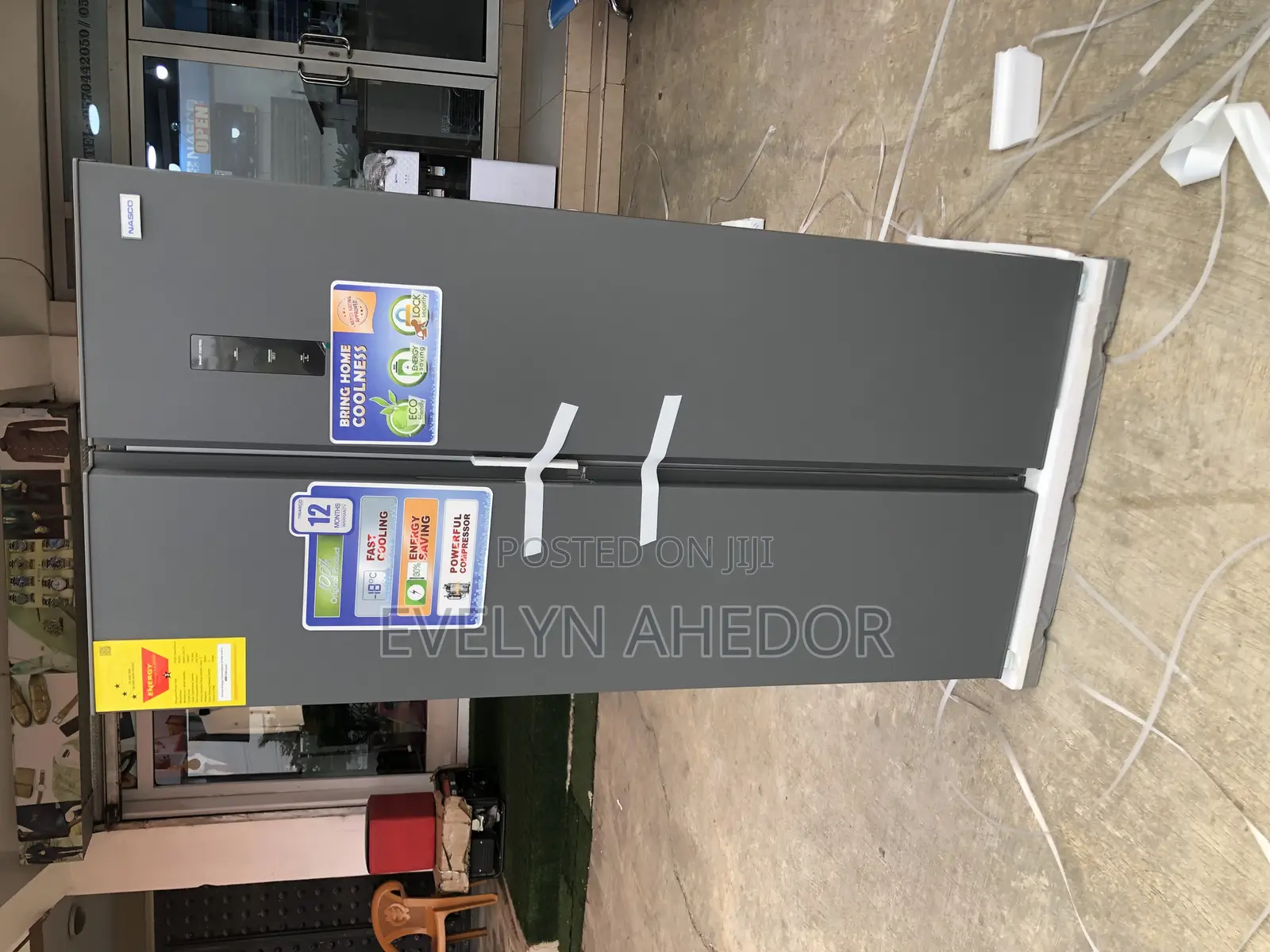 Affordable Nasco Side by Side Door 400 Liters Available