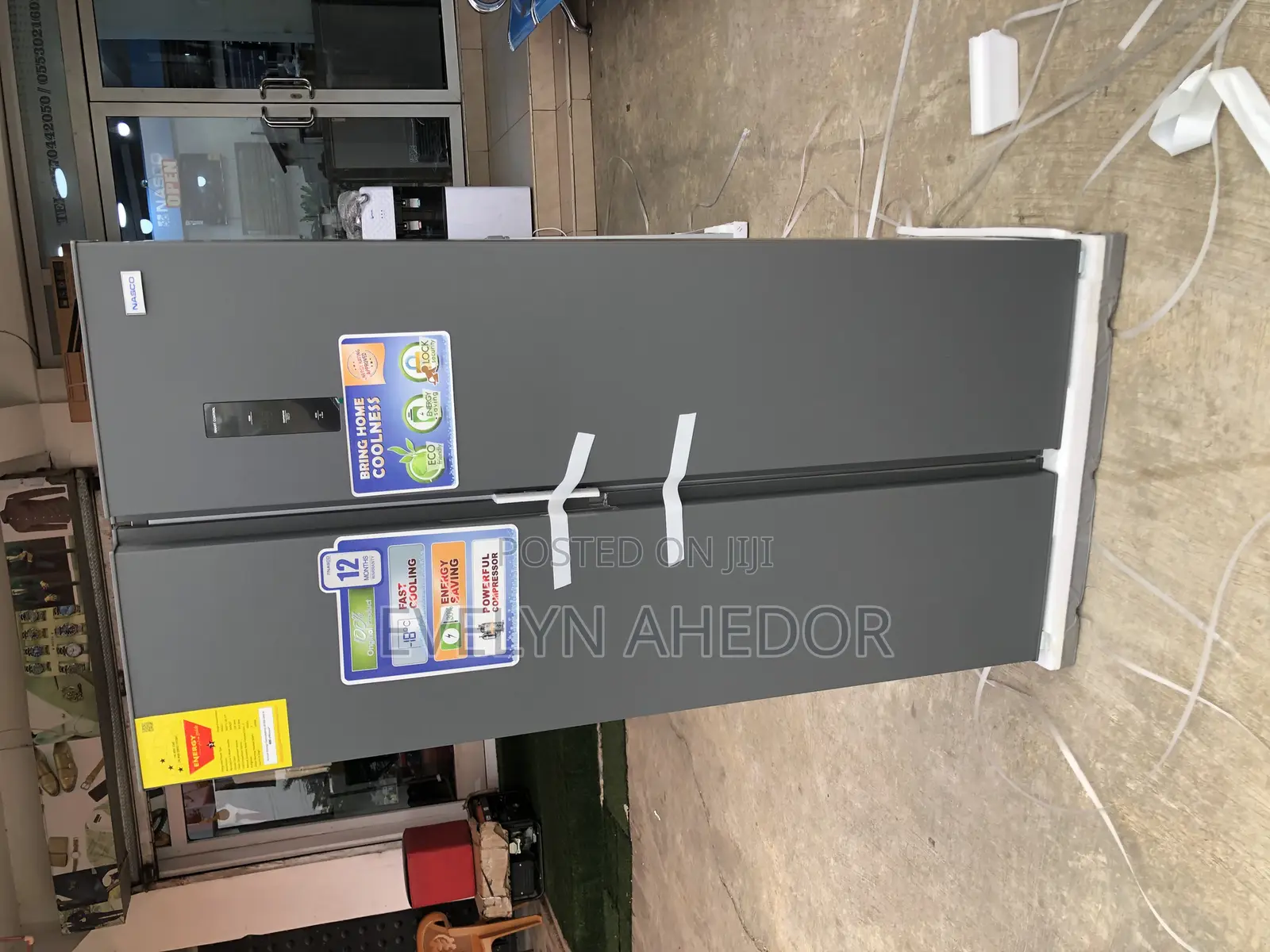 Affordable Nasco Side by Side Door 400 Liters Available